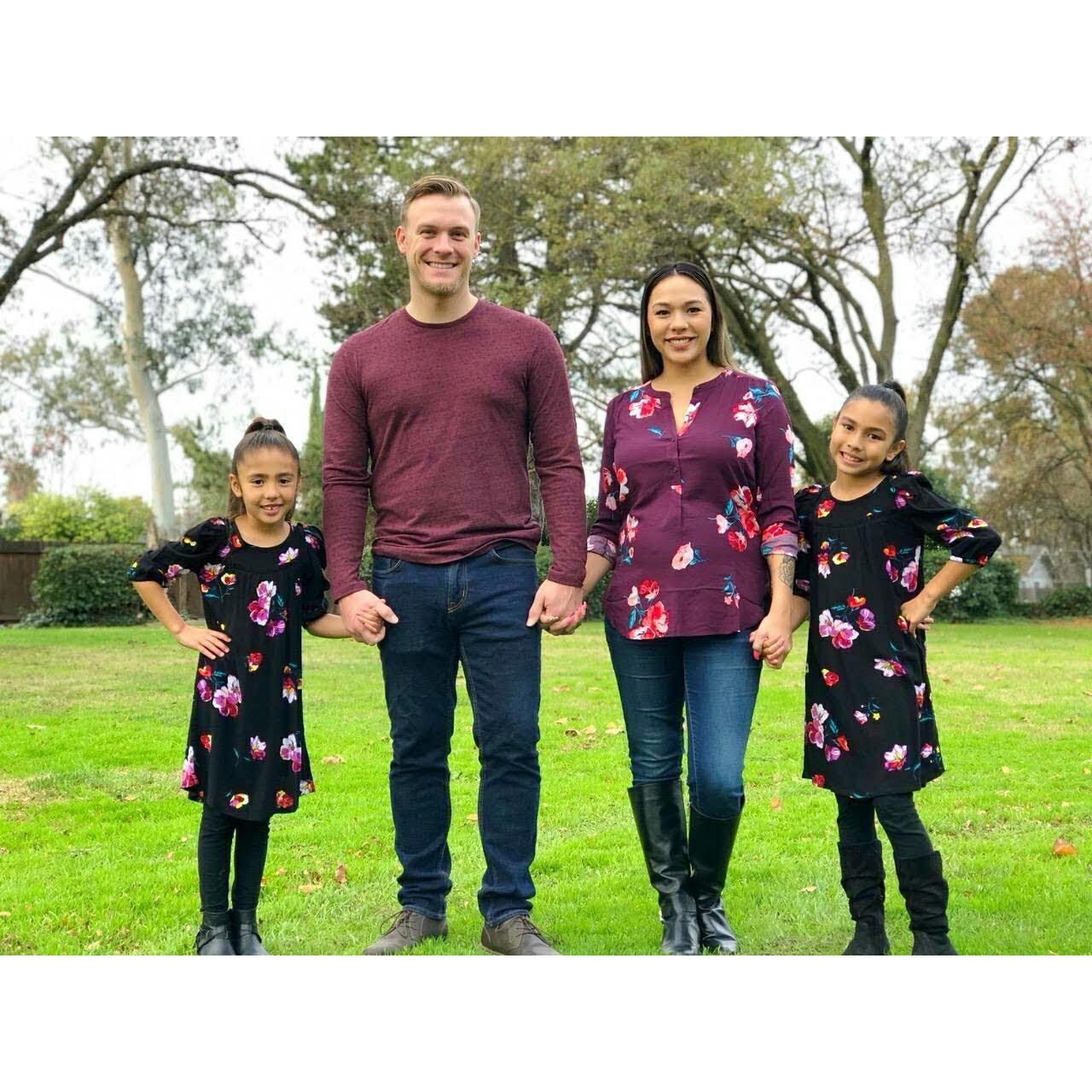Our beautifully blended family
