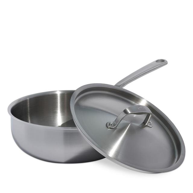 Made In 5 Ply Stainless Clad 3 Qt. Saucier and Lid
