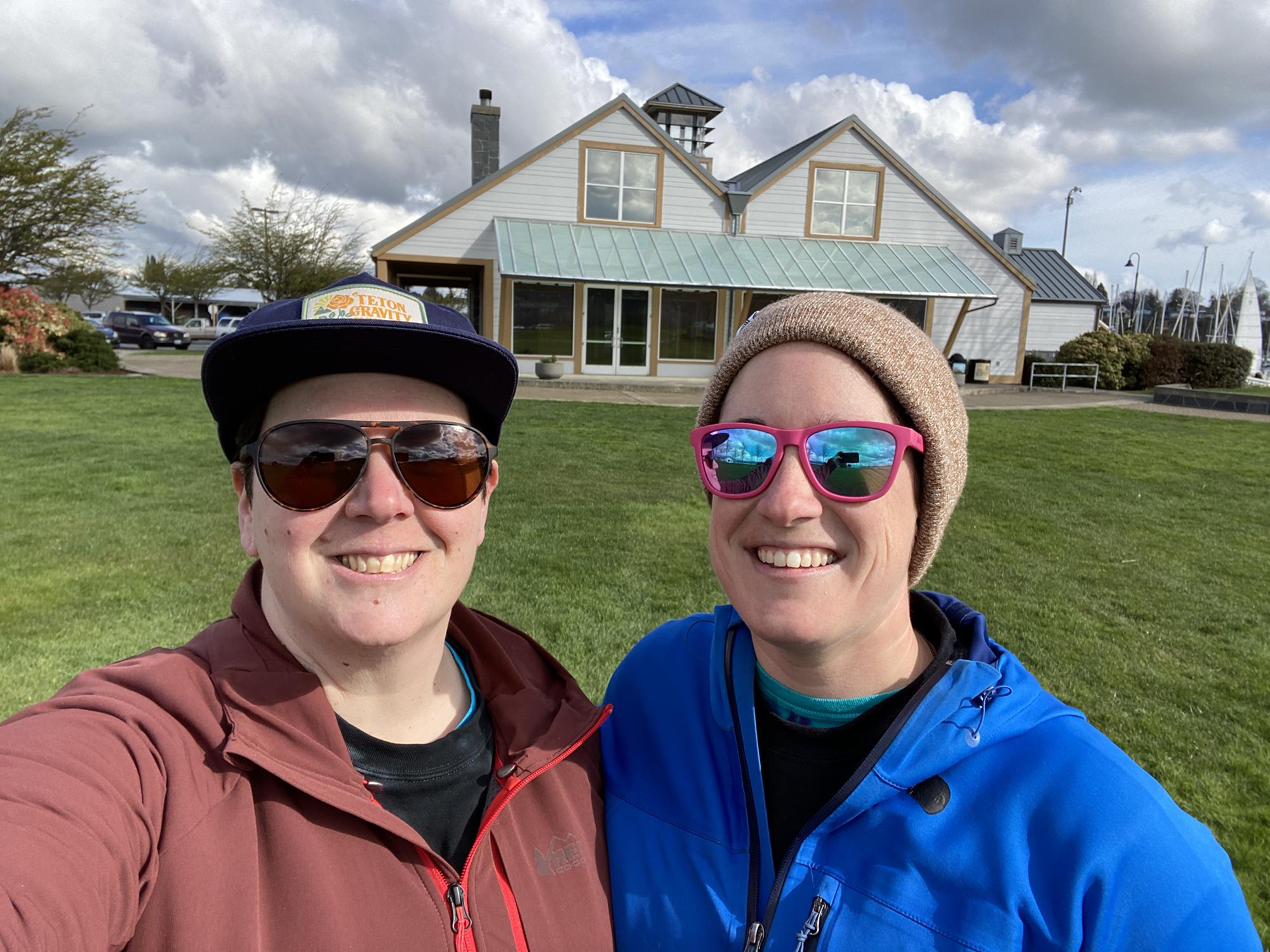Last walkthrough at the wedding venue before the big day. Fingers crossed that the weather holds up for an outdoor ceremony. Otherwise, we’ll be in the Squalicum Boathouse behind us.