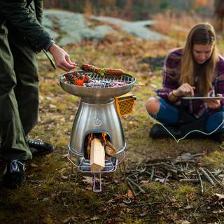 BaseCamp Wood Burning Grill and Charger