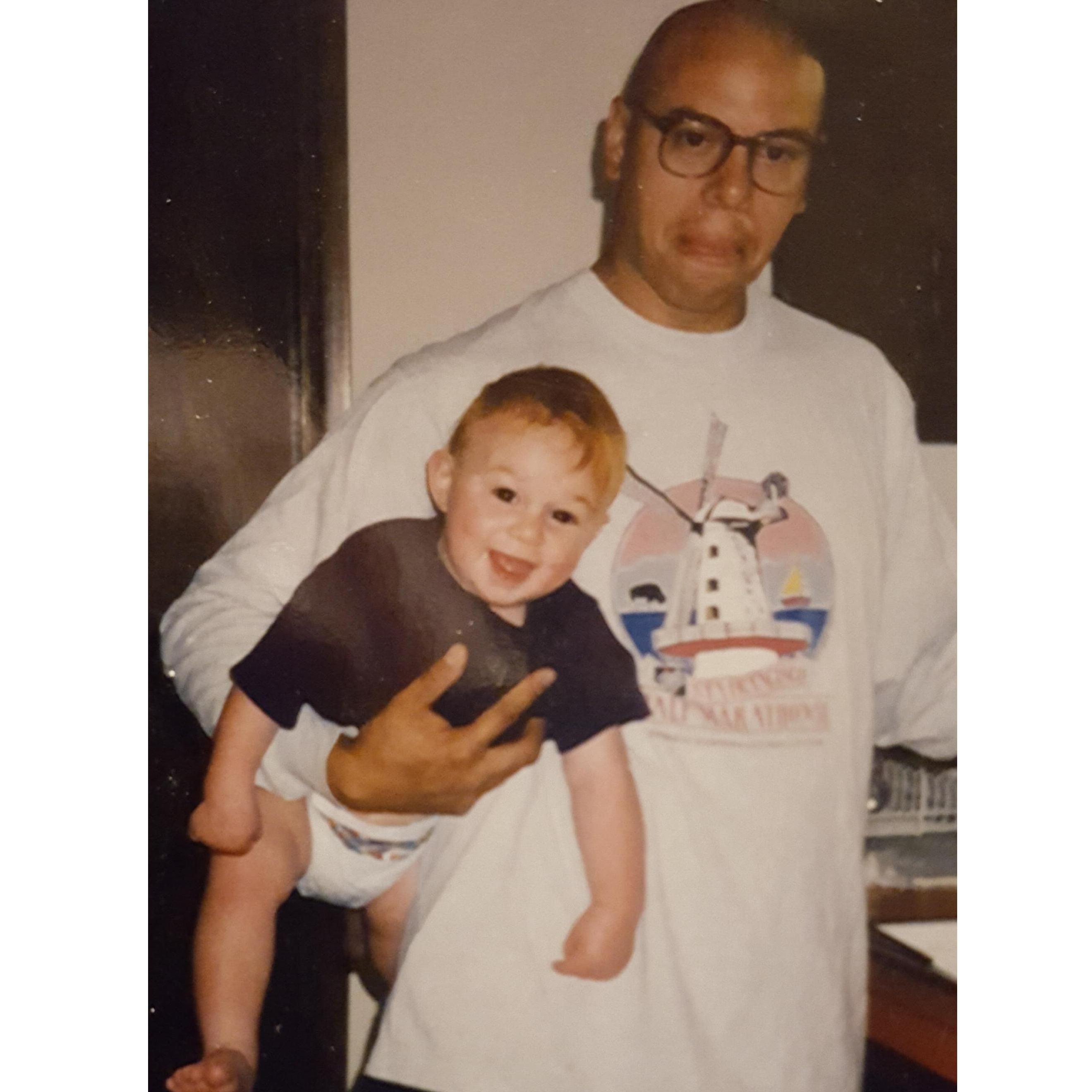 Jeff and second son Turner