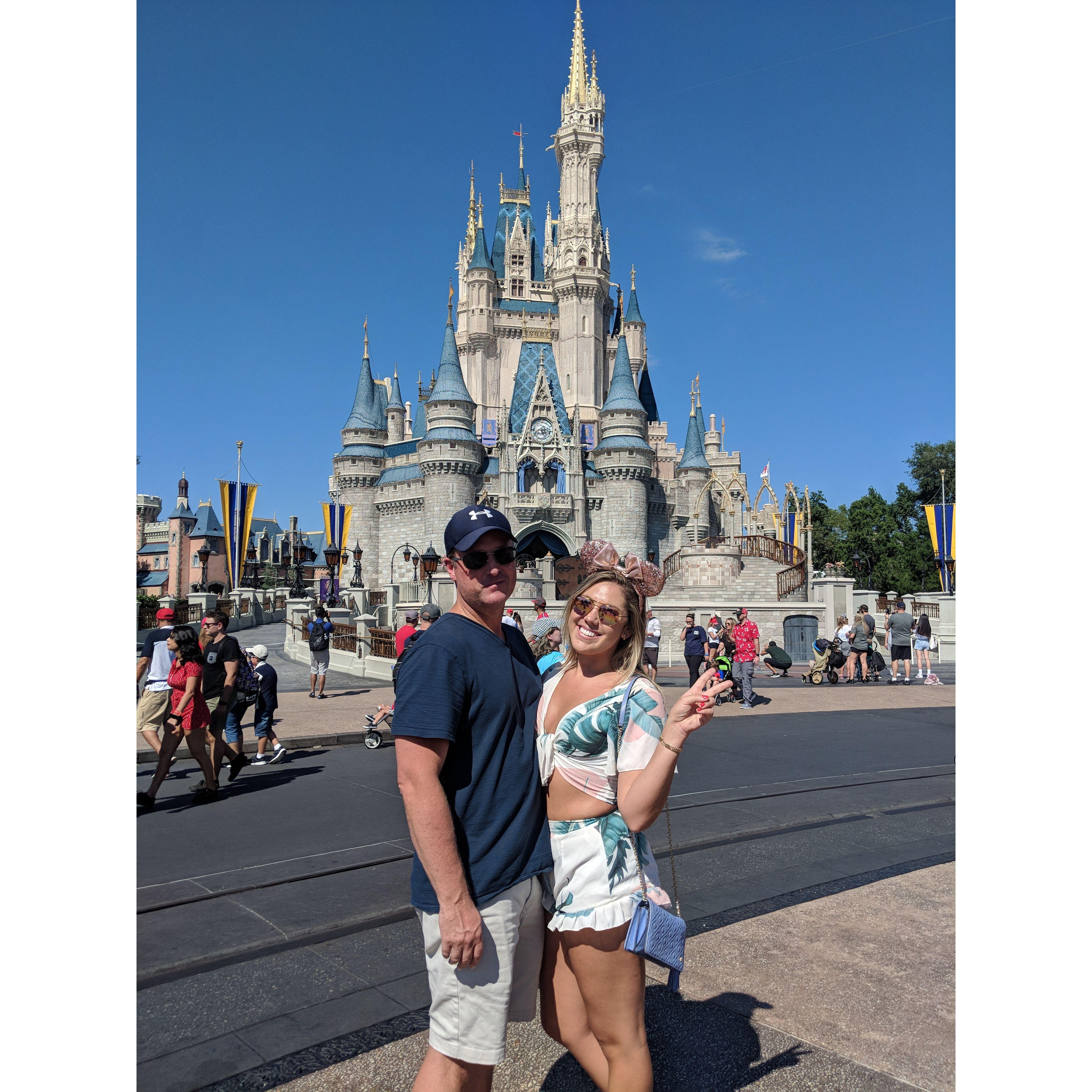 Happiest together at the Happiest place on earth