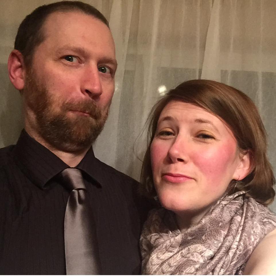Still making faces at the camera, all these years later.