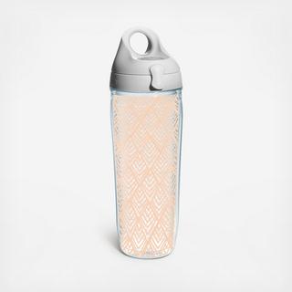 Happy Everthing! Layered Diamond Water Bottle With Lid