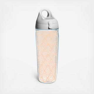 Happy Everthing! Layered Diamond Water Bottle With Lid