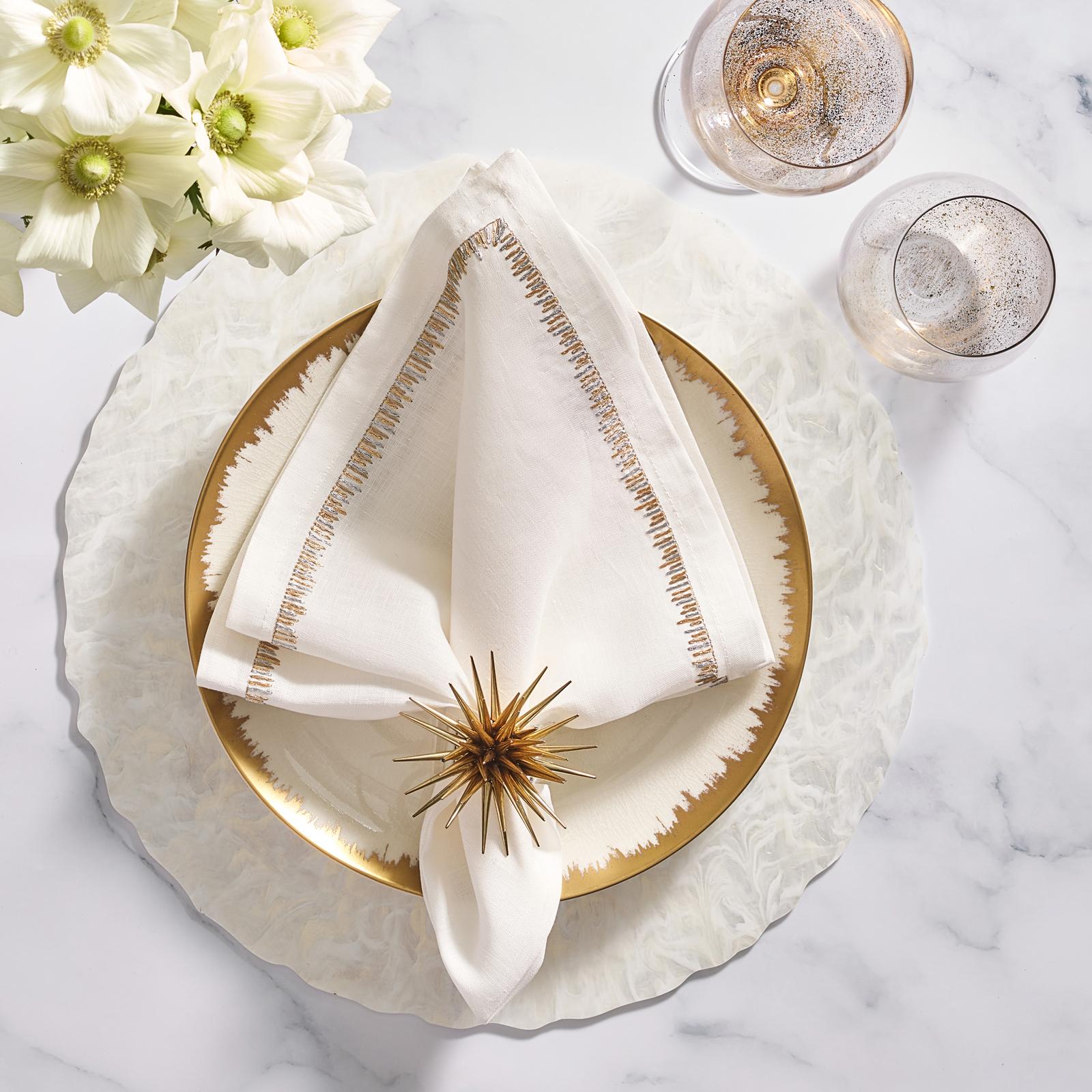 Kim Seybert, Acrylic Marbled Placemat, Set of 4 Zola