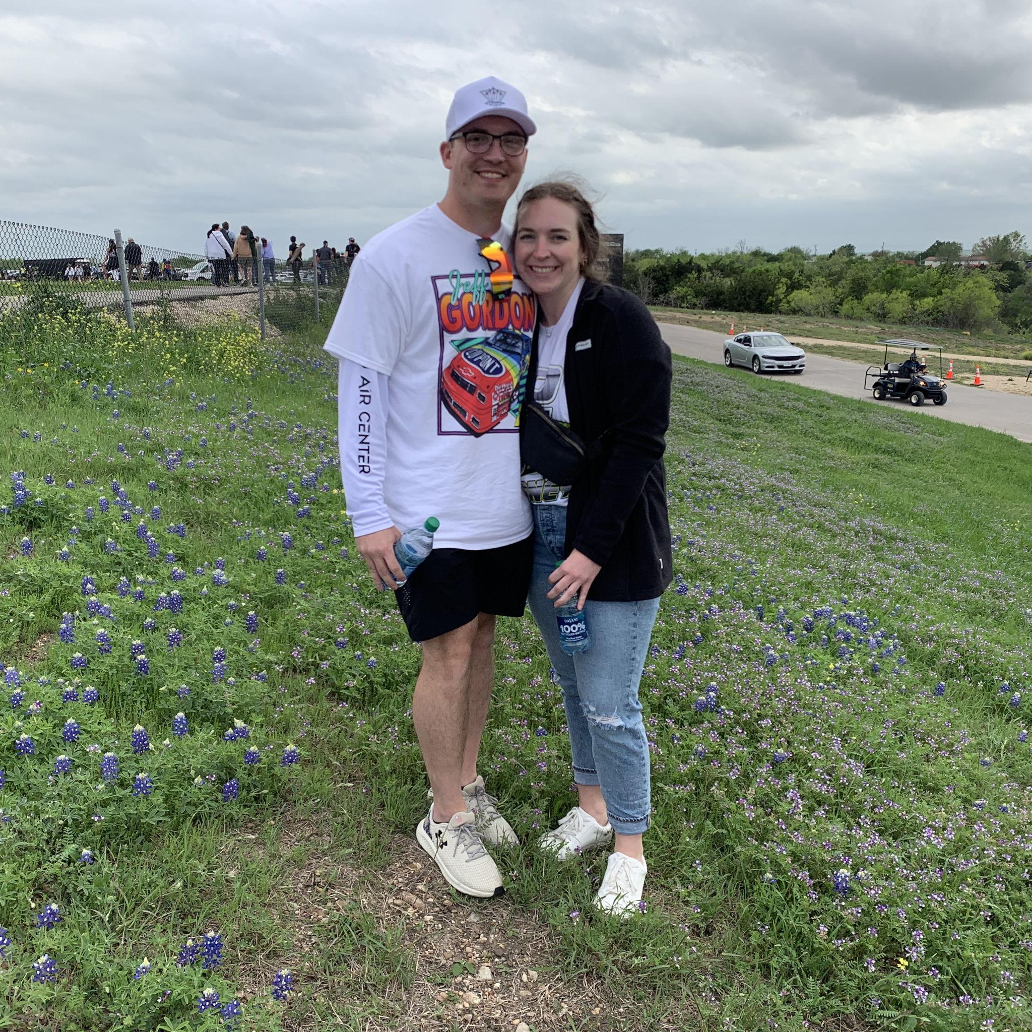 Nascar & Bluebonnets