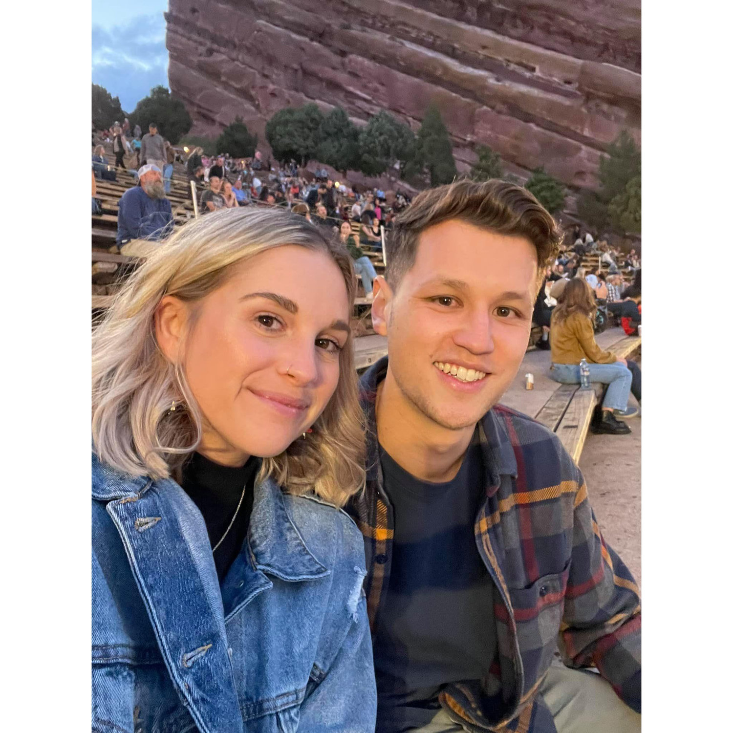 Leon Bridges concert at Red Rocks!