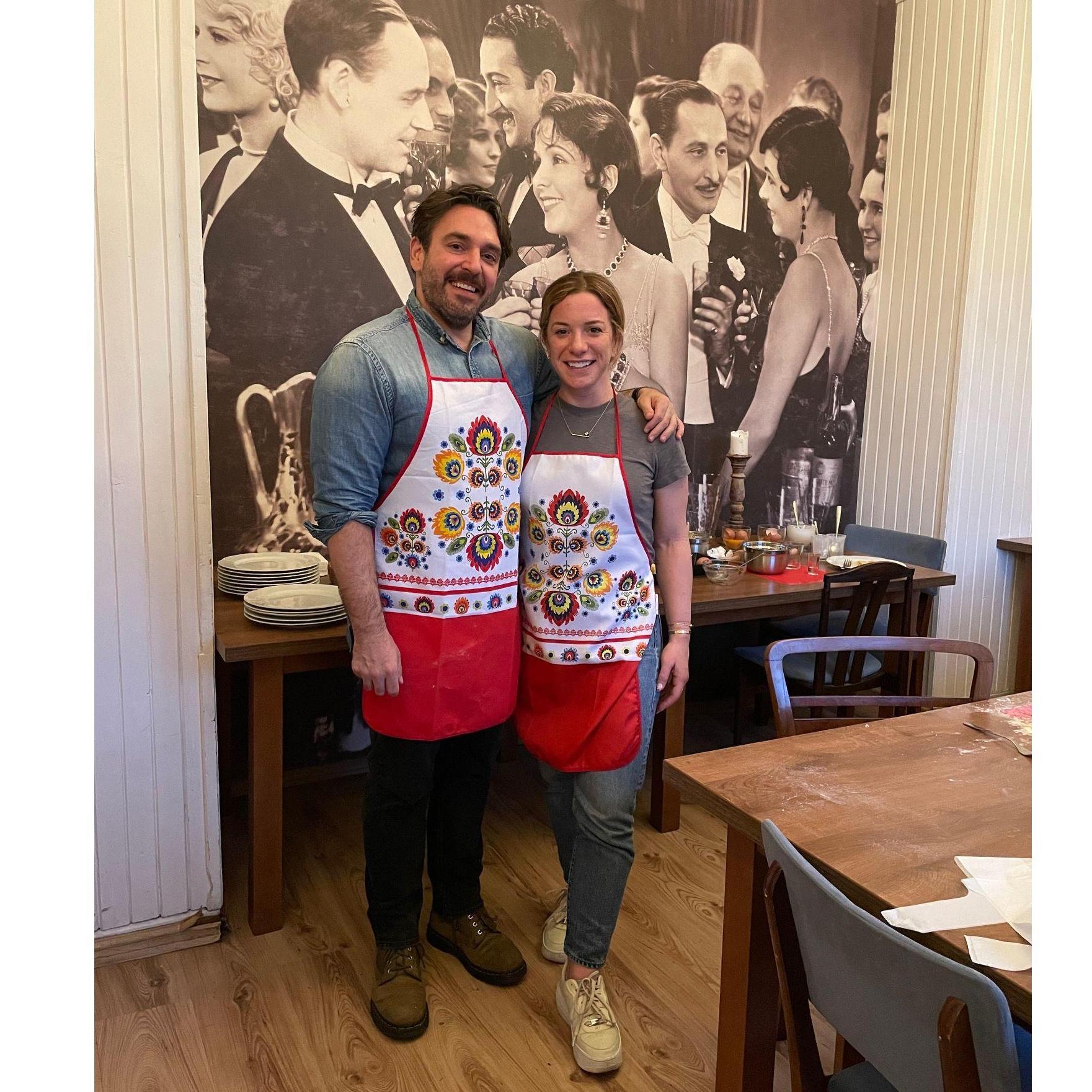 Pierogi-making in Poland (April 2023)