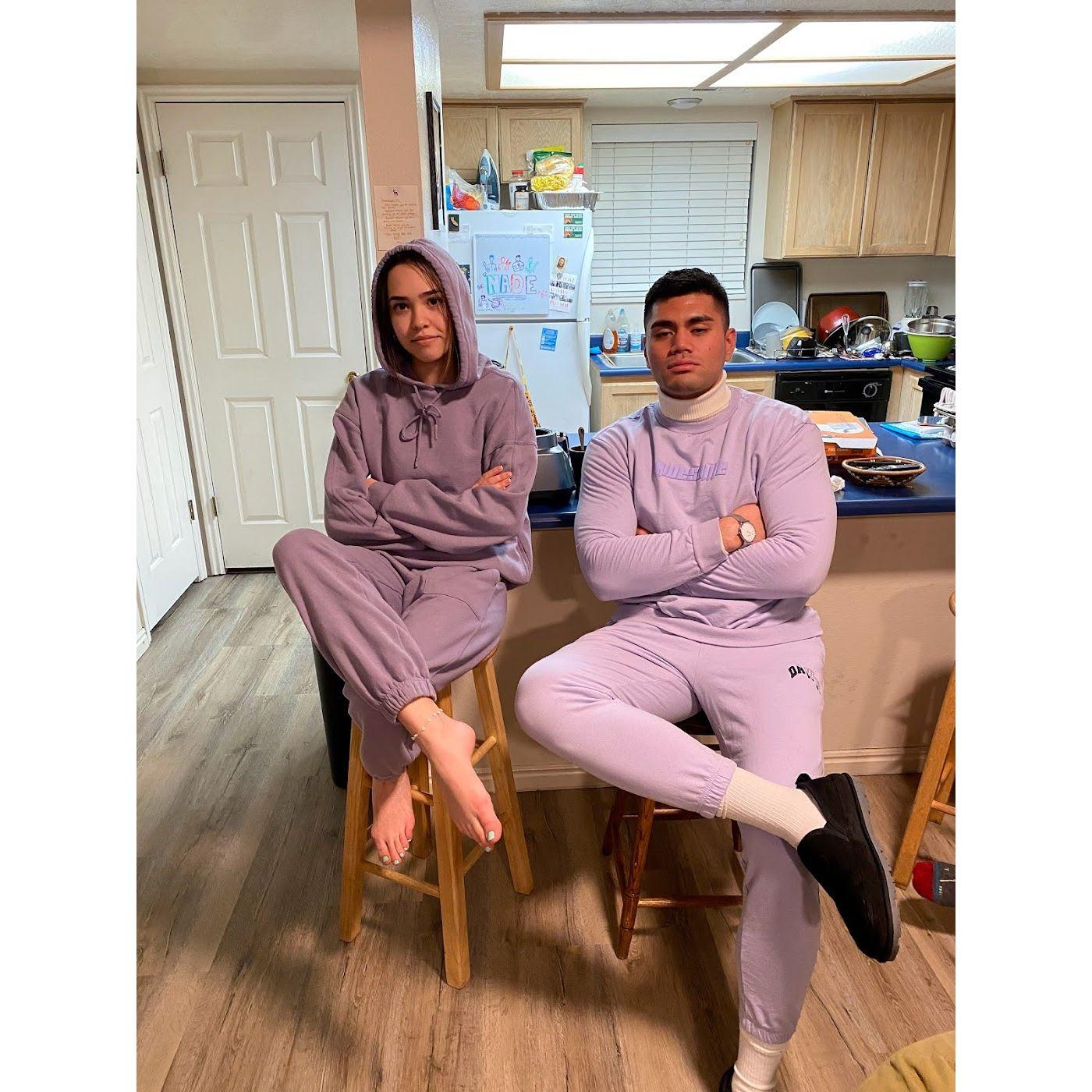 The day before we started dating! February 2022