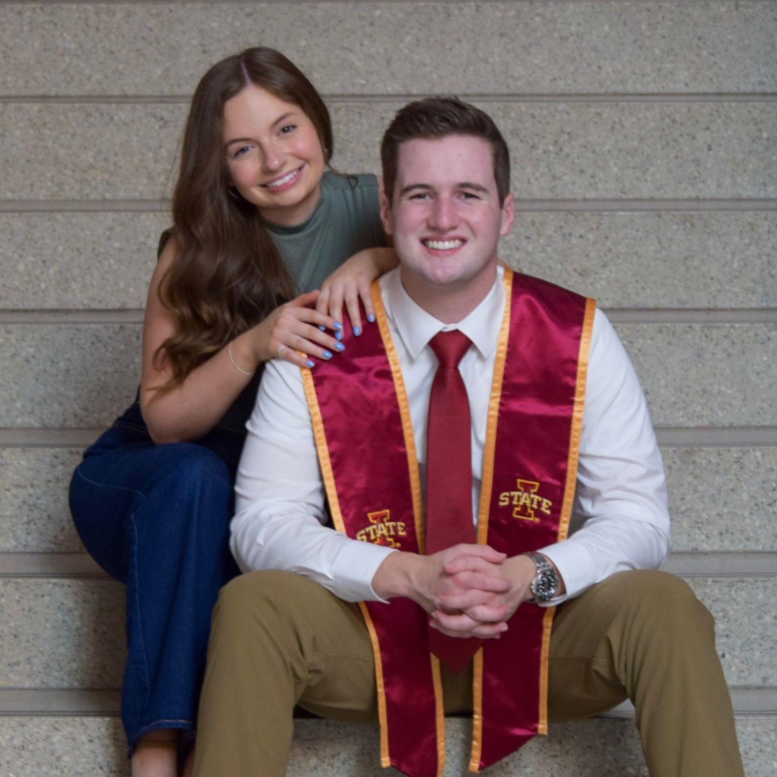 Mason graduated with his Master of Accounting! He also completed all four of his CPA exams while he studied for his Masters. This was the second year we did long-distance, but Laura visited often.