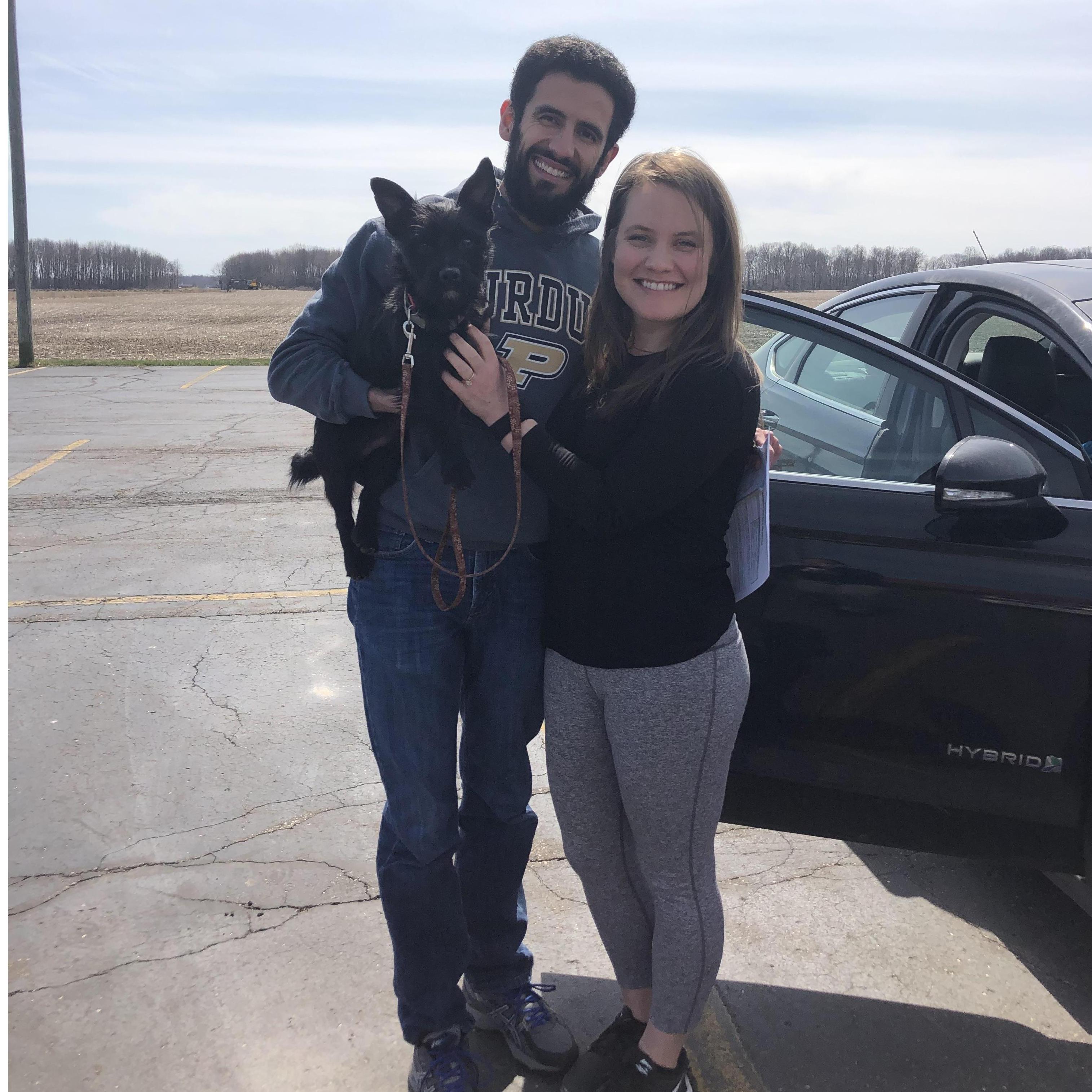 Wilbur's gotcha day!