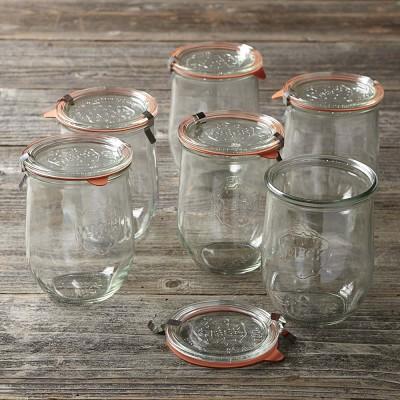 Weck Tulip Jar, Set of 6, 35.9 Oz.