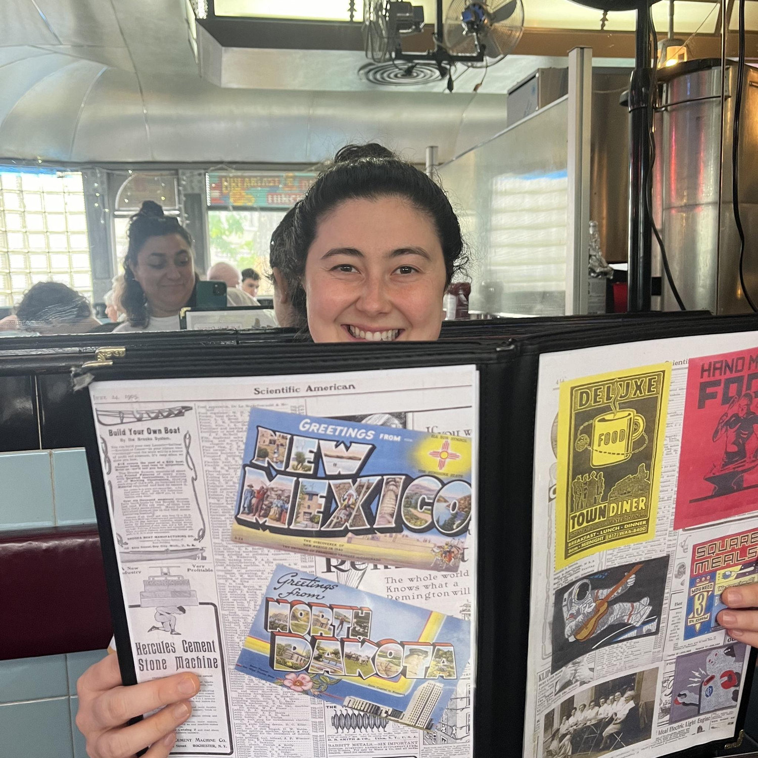 Our favorite Diner, we have made many important life decisions in these booths