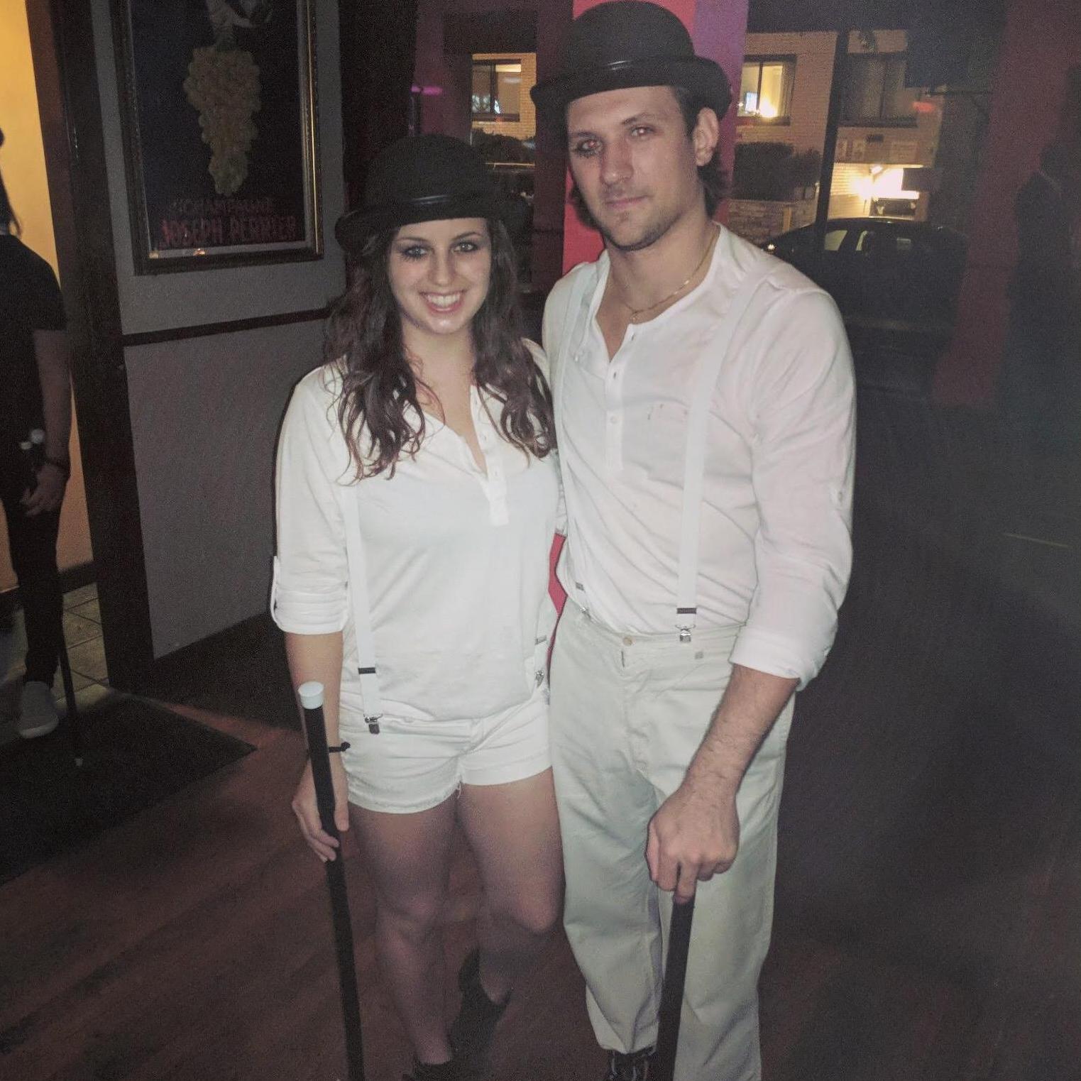 Droogs out on the town