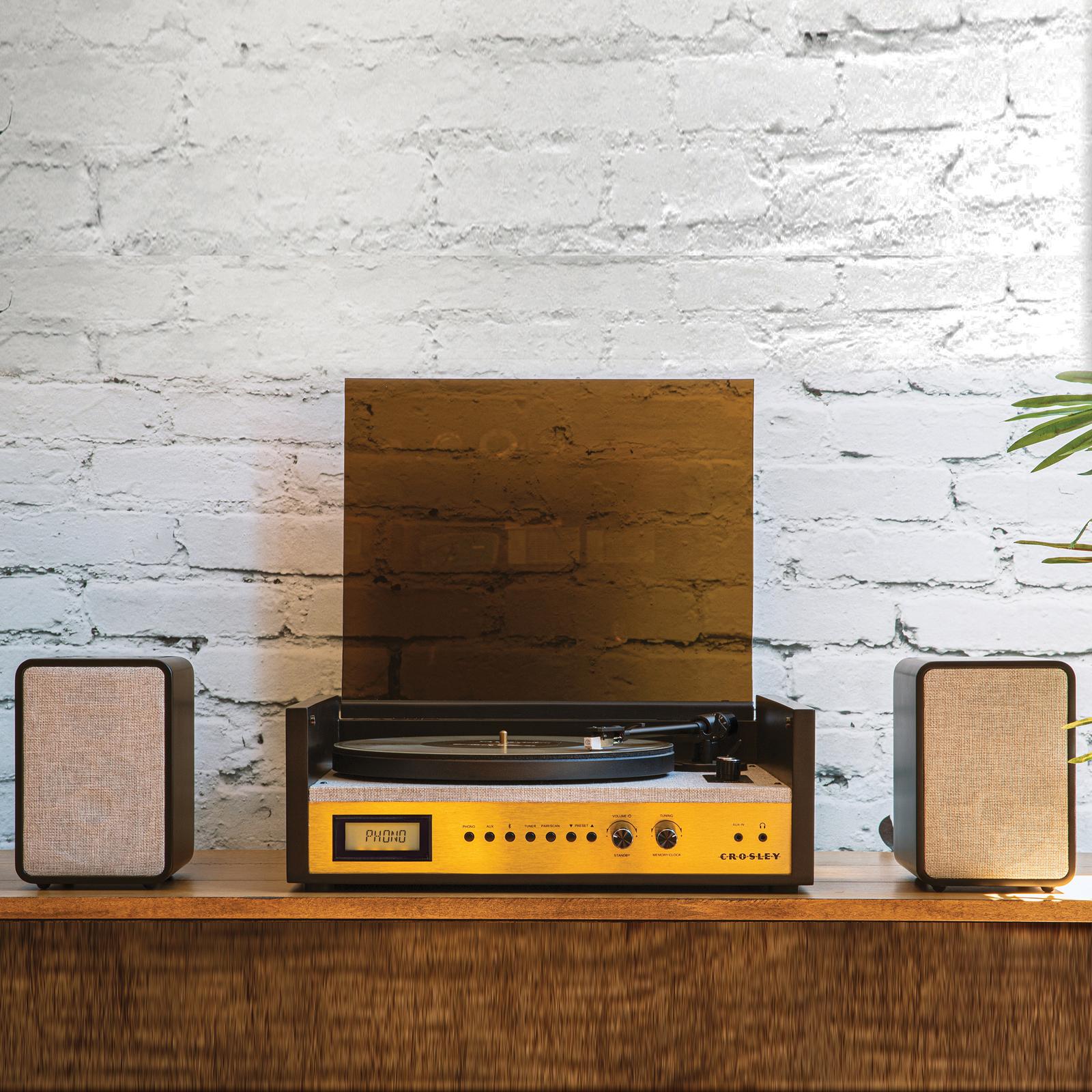 Crosley, Coda Record Player with Speakers | Zola
