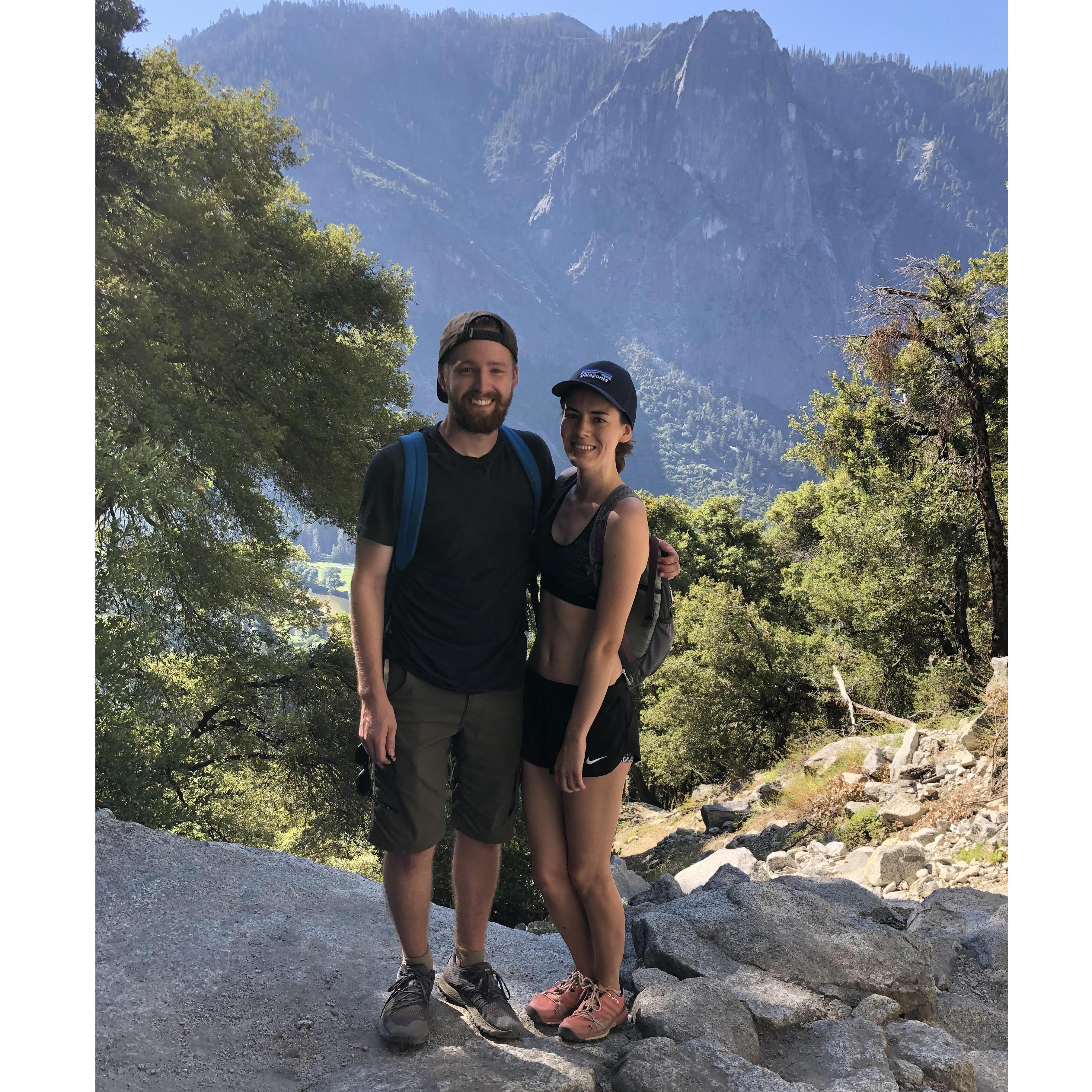 Yosemite hiking