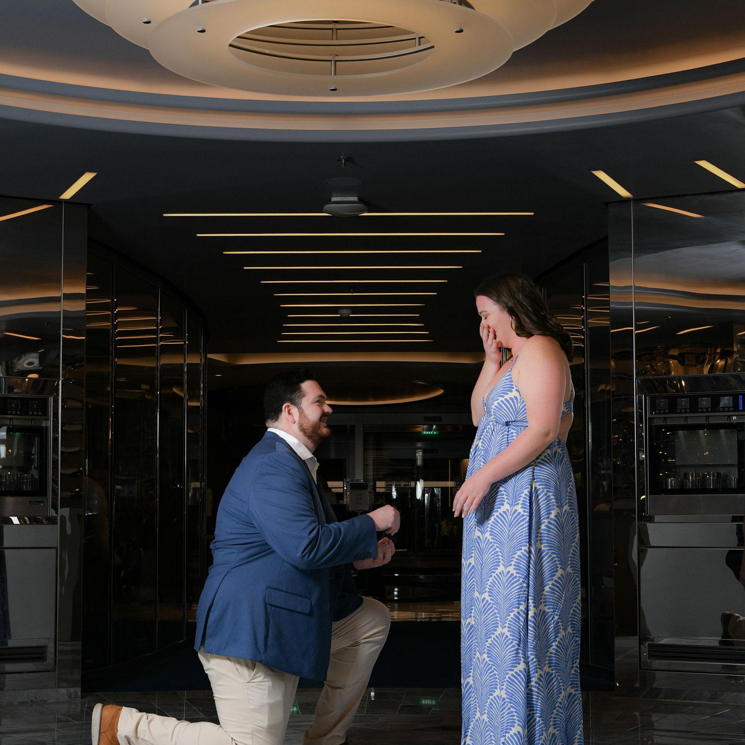 The moment the proposal happened!