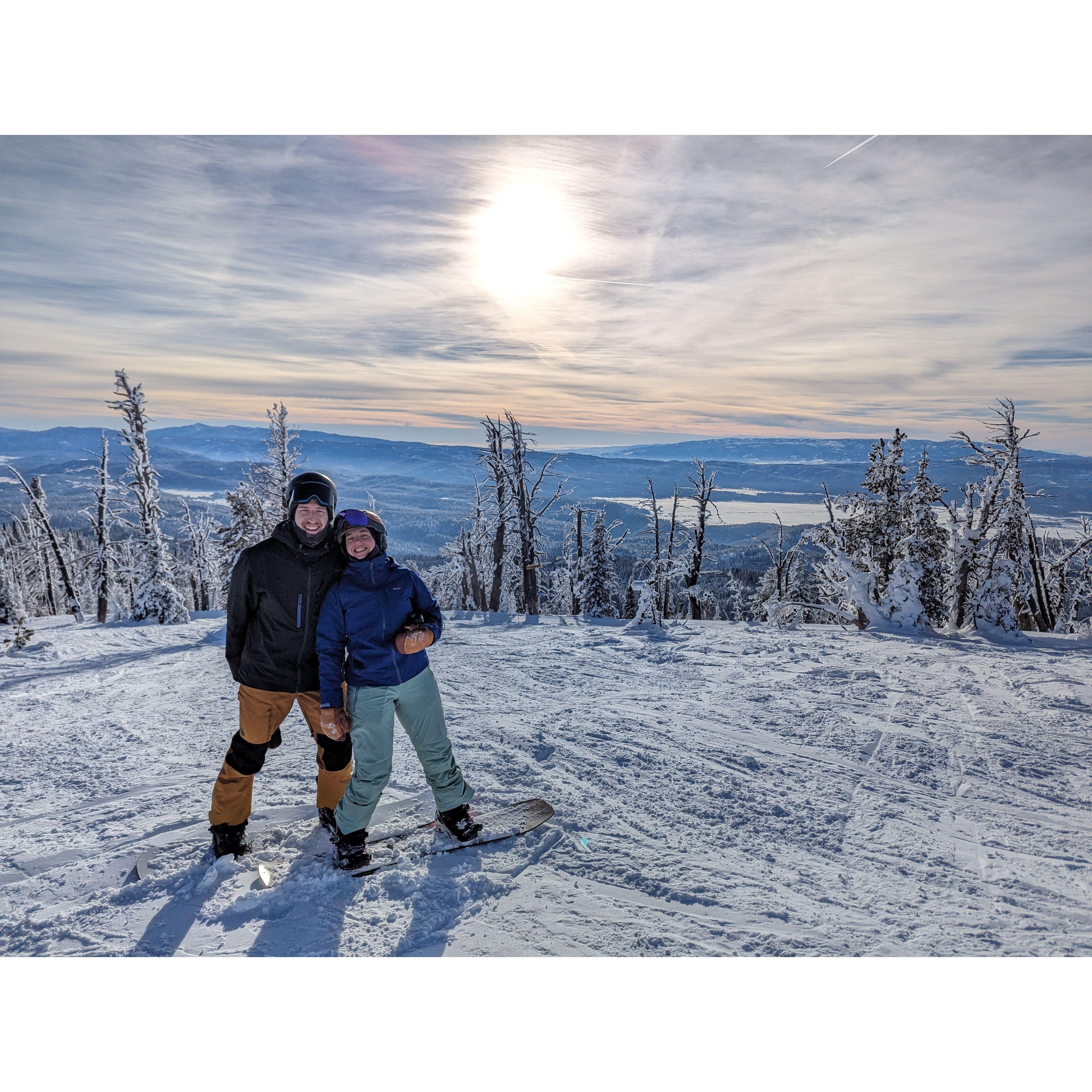 Ski trip to Idaho in January of 2024