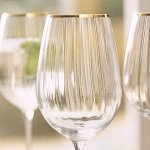 Waterfall Wine Glasses, Set of 4