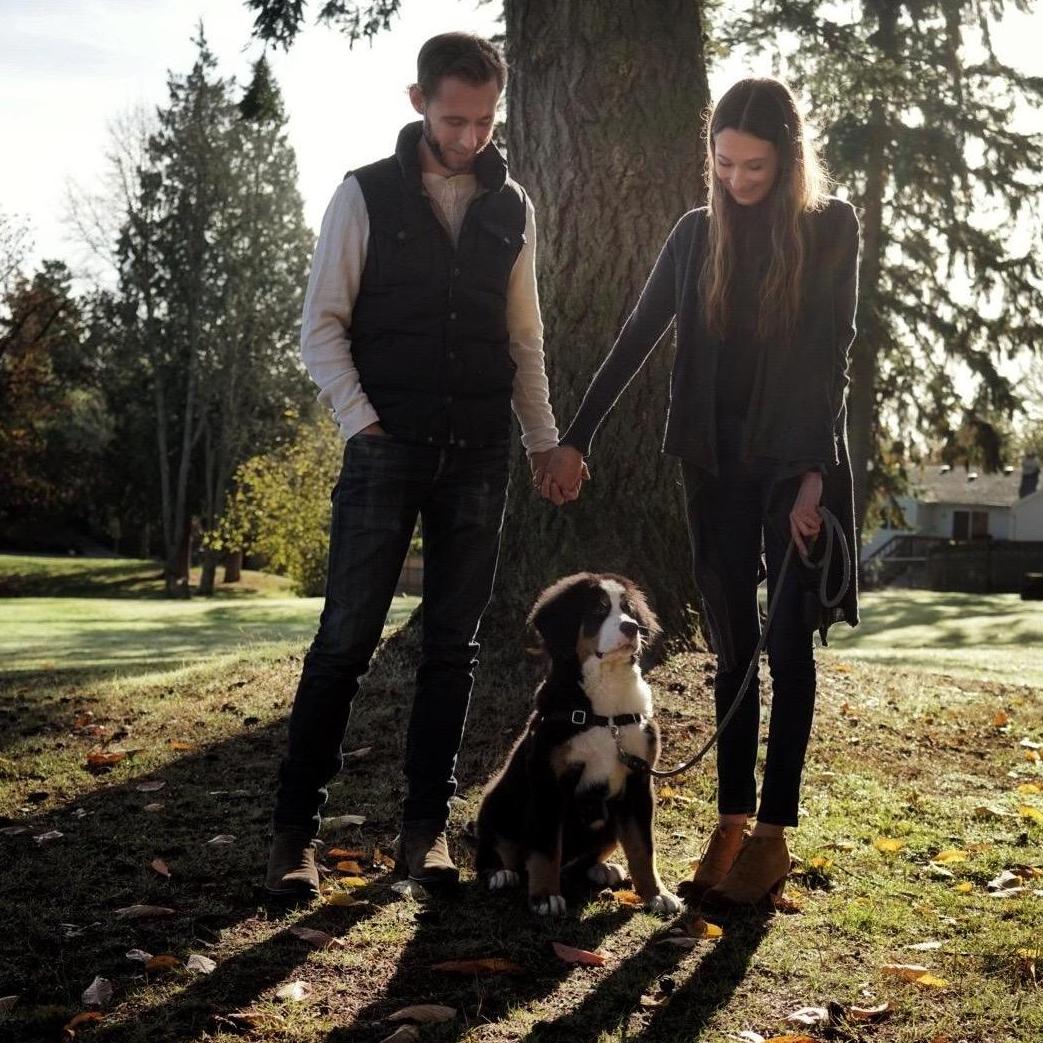 2019. Smitten over our beautiful new fur baby, Brie!