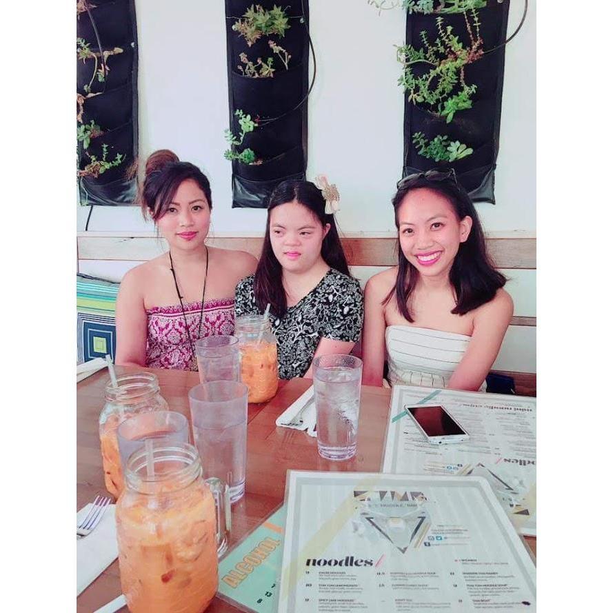 Angel and Gabbie take care of Mara, whenever we are out on a trip.