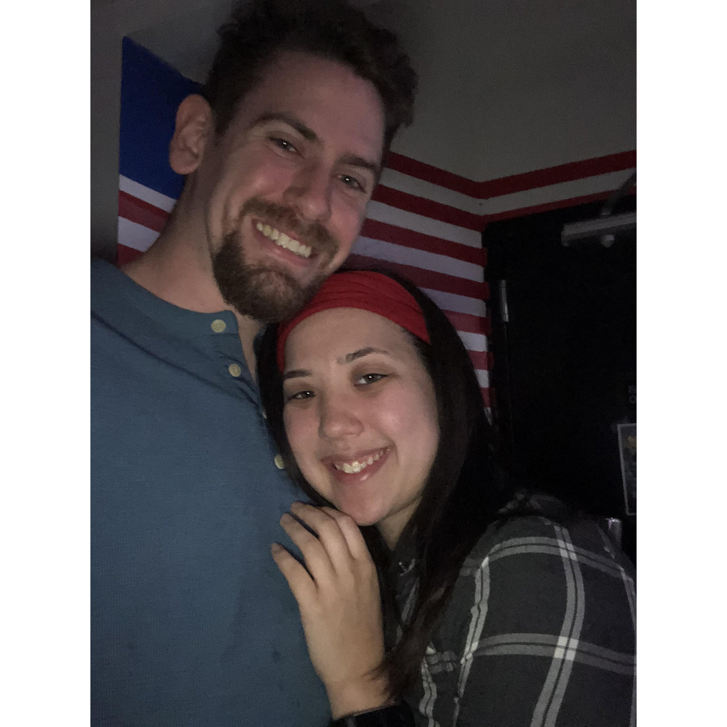 The first holiday that Nathan and Faith spent together was New Year's Eve 2019.