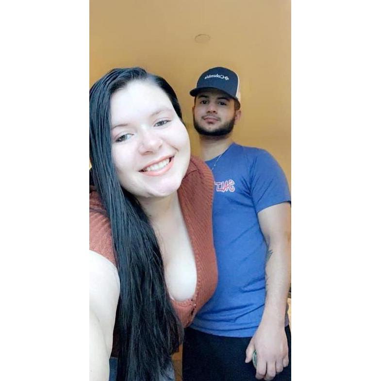 Our first out of state trip together! We took a million different pics but this is the only one that we agreed that we liked. -_-