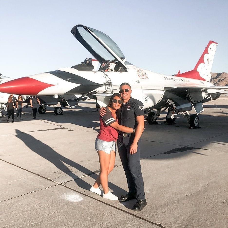 Fun fact: Mike used to be on the AF Thunderbirds!