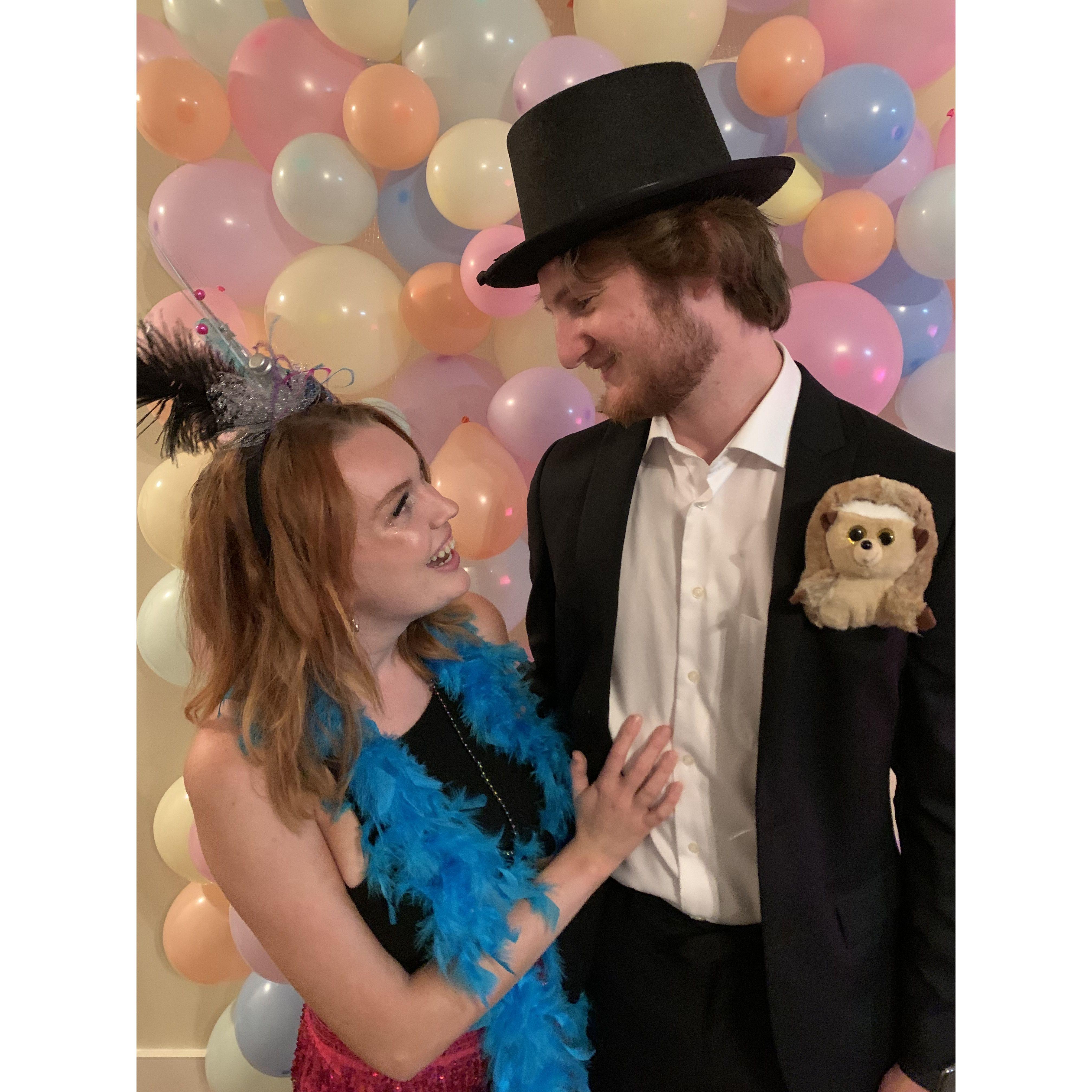 Elizabeth's holiday themed 21st birthday where Ian is her favorite holiday