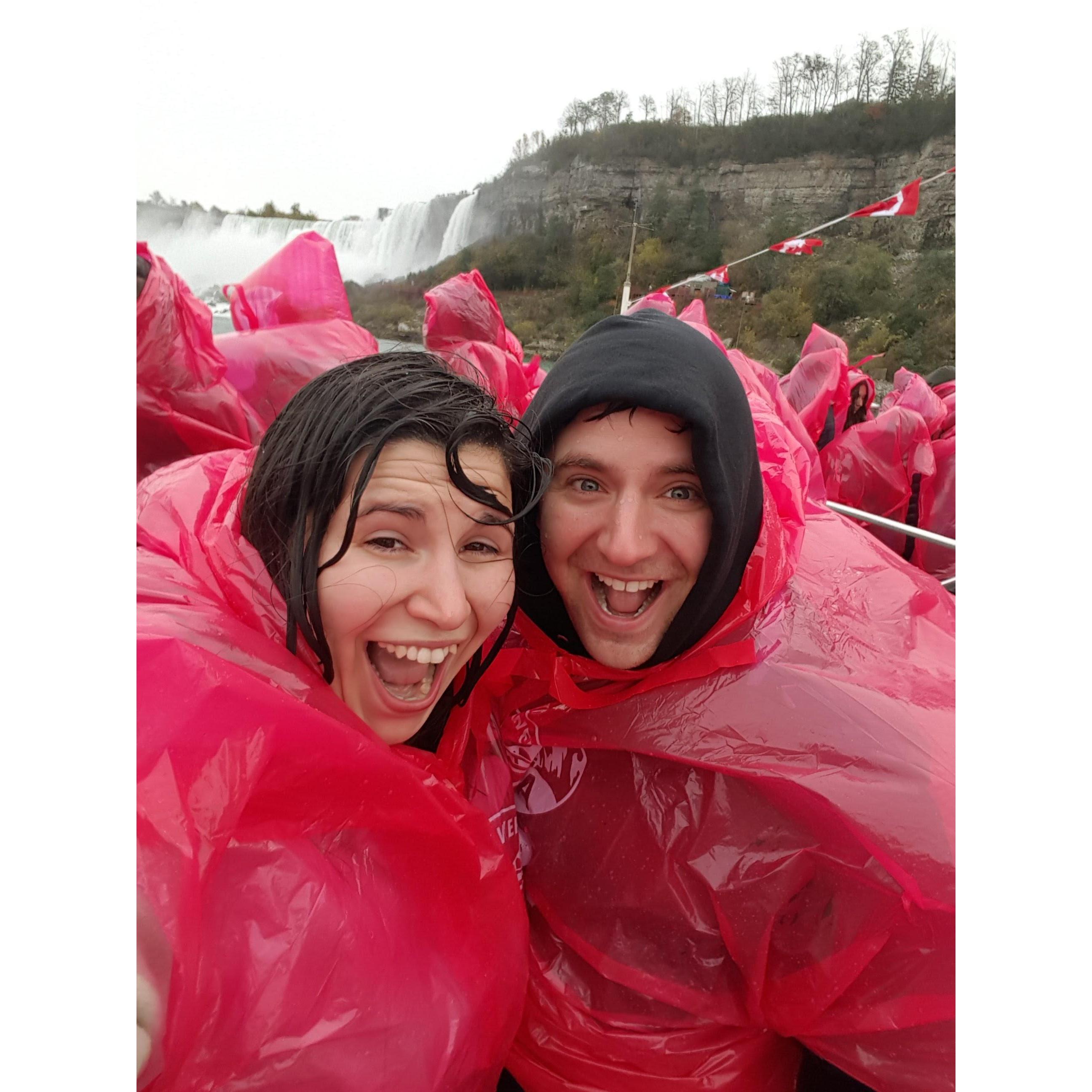 Maid of the Mist on Sarah's 30th birthday