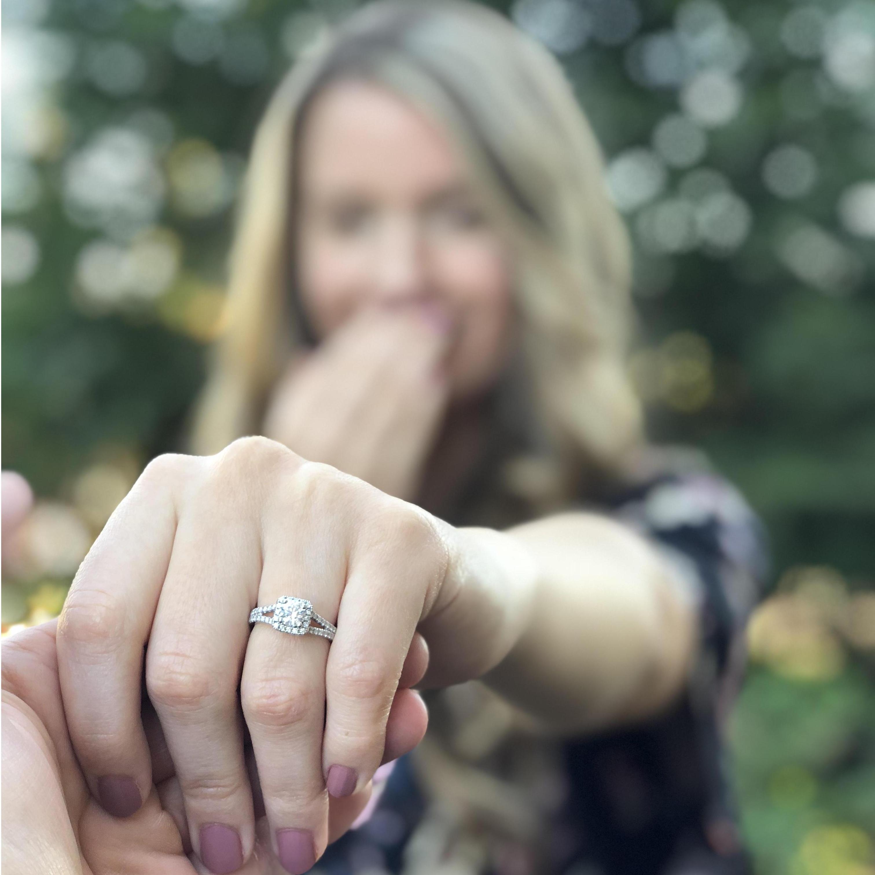 The bling that sealed the deal