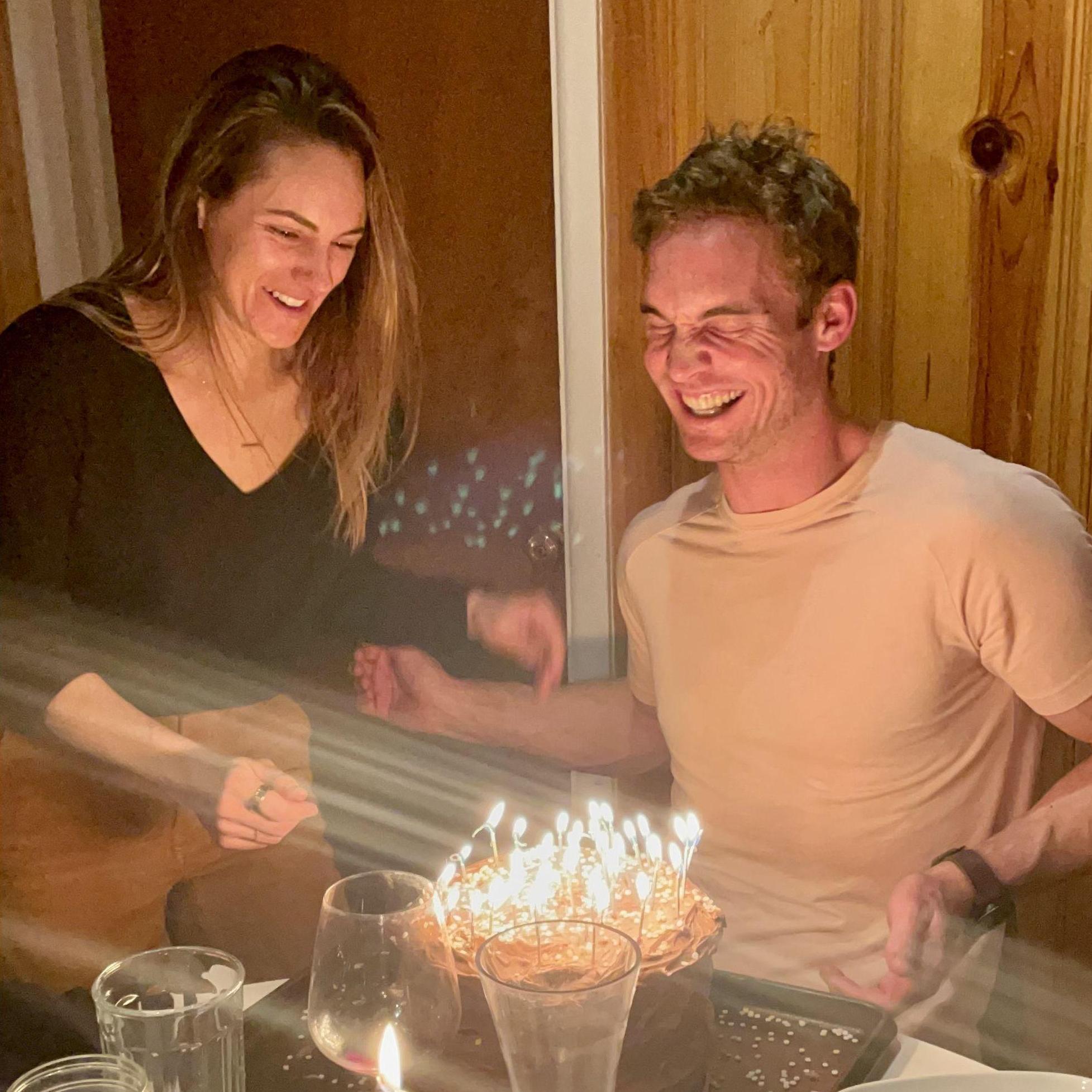 The cake that took 3 runs to the store and 5 hours to make and had no moisture, but he pretended to love anyway