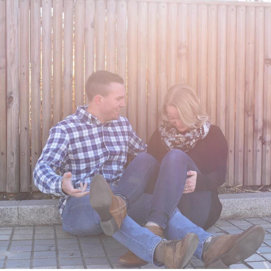 This is the most accurate portrayal of Amanda & Tom... They're looking forward to a life of hysterical laughter, candid photos, and hands up in wonder.