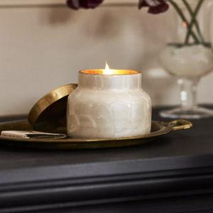 Capri Blue Volcano Capiz Jar Candle​