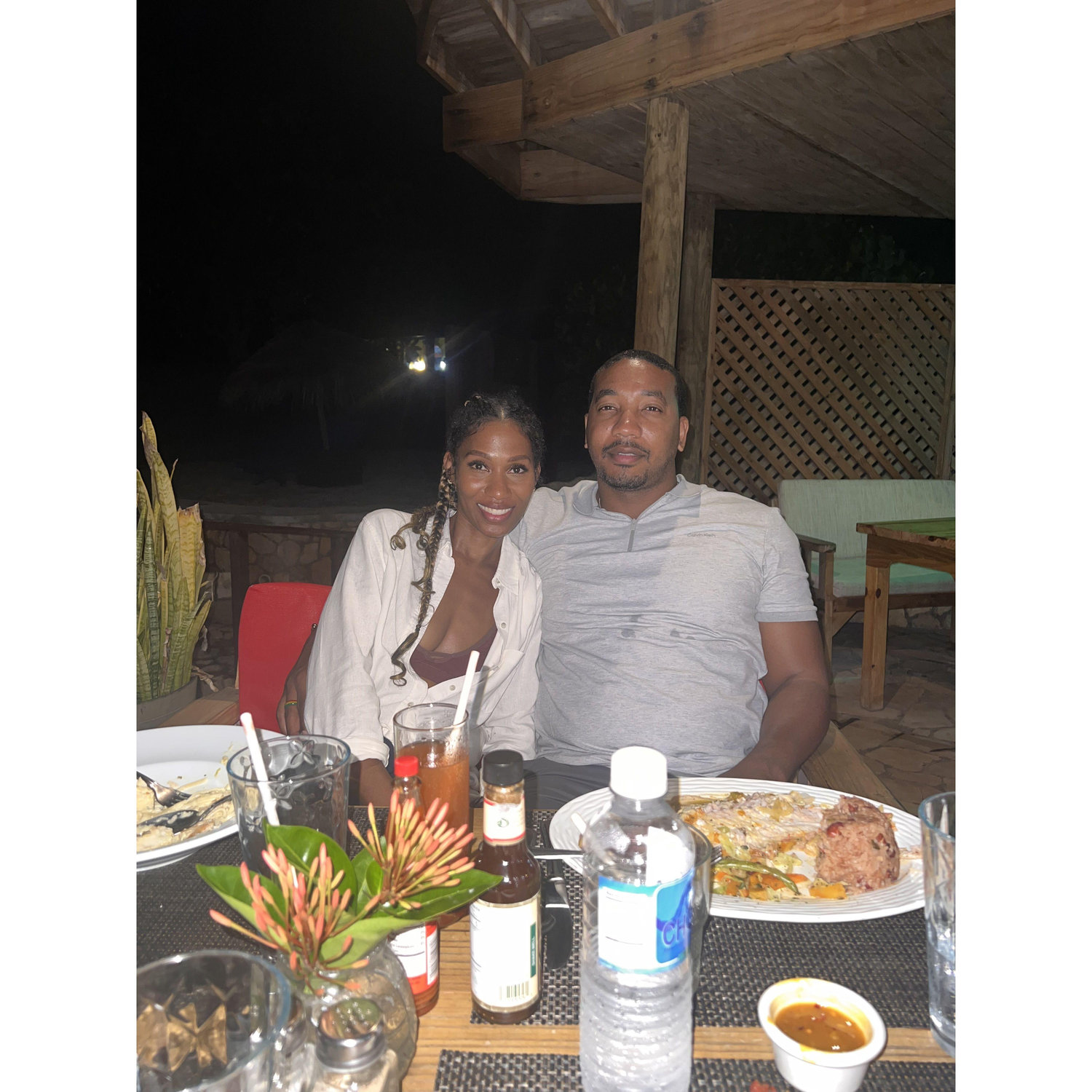Le's bday dinner at Ivan's Negril, JA