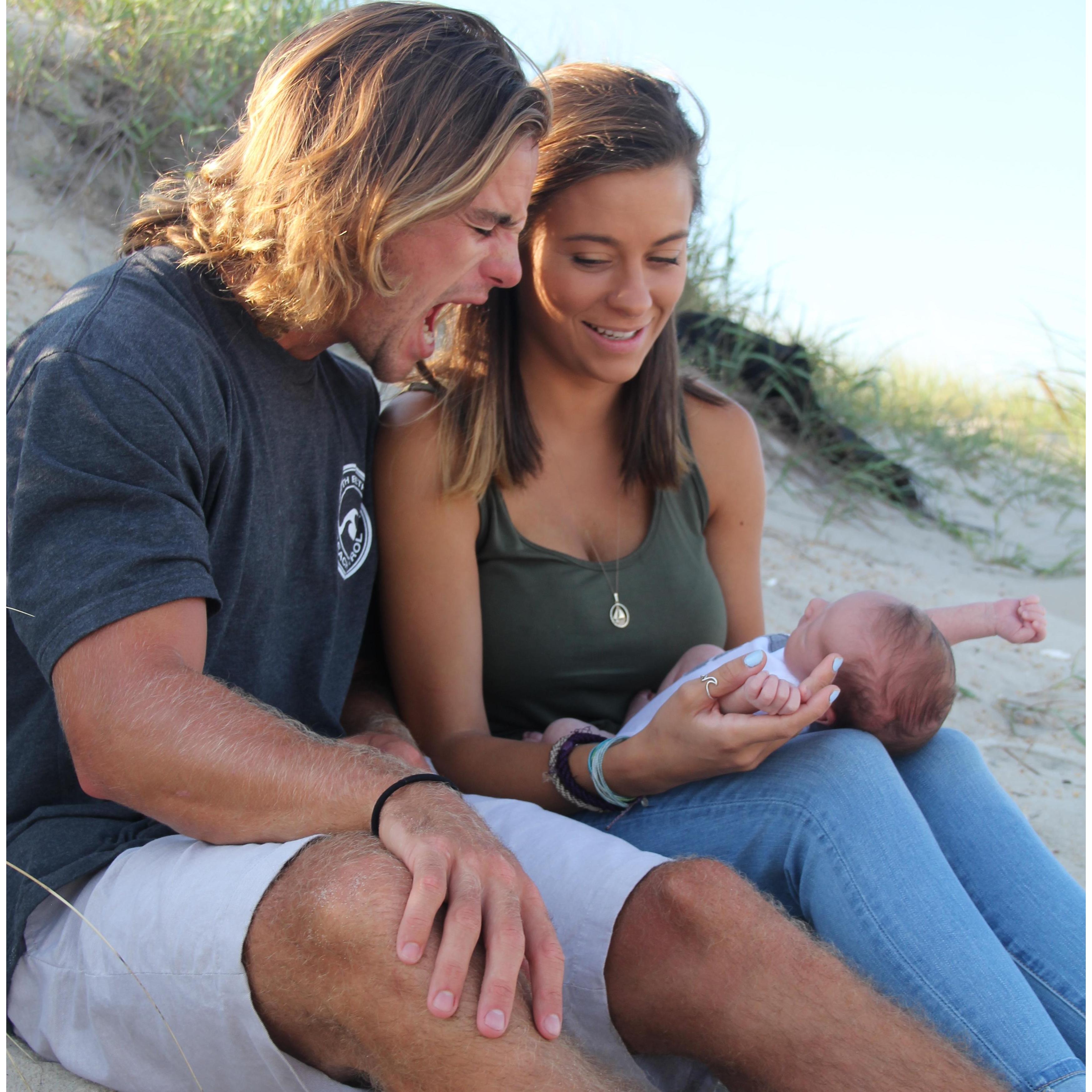 A few short weeks after Nolan was born!