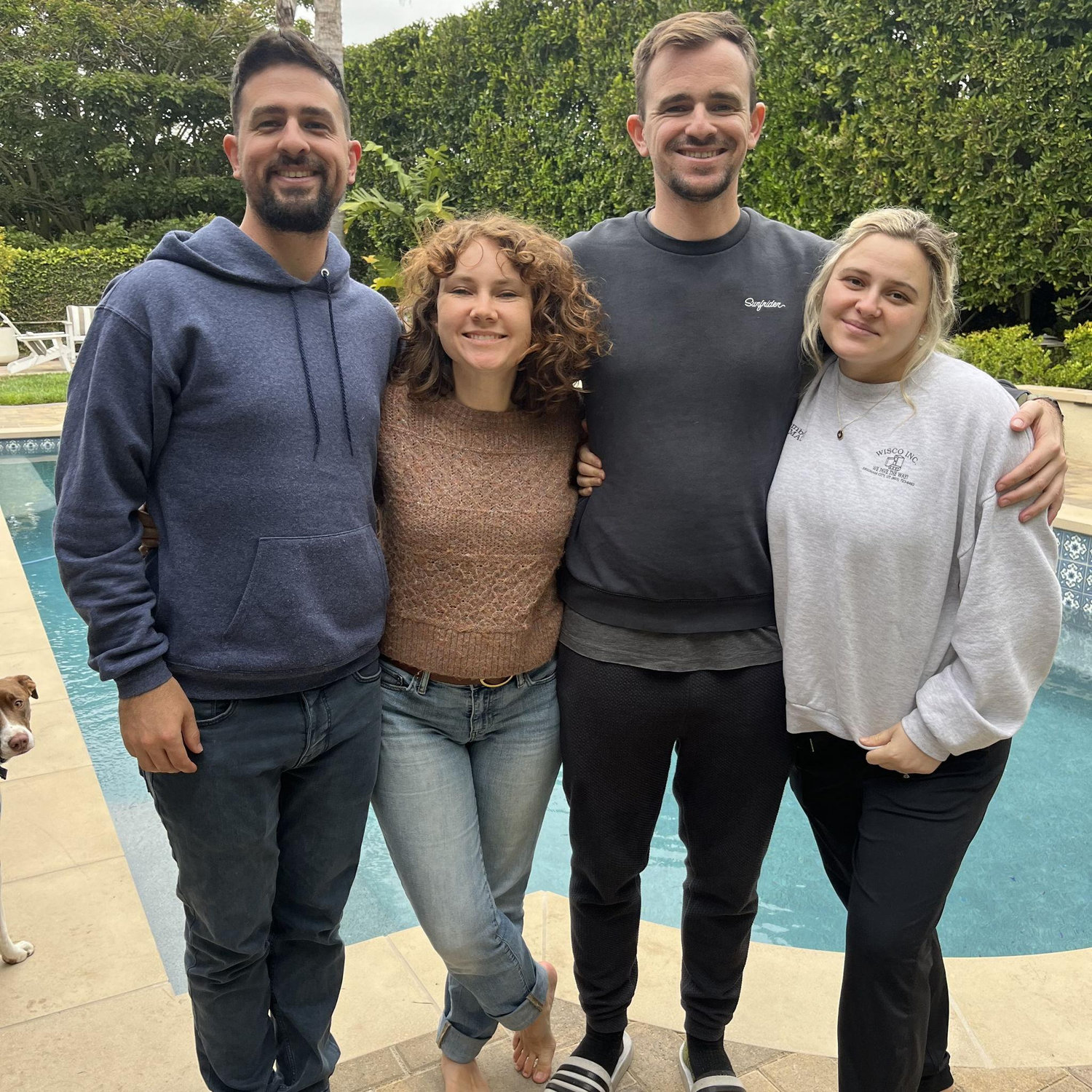 Jake and I with Trevor + Lexie