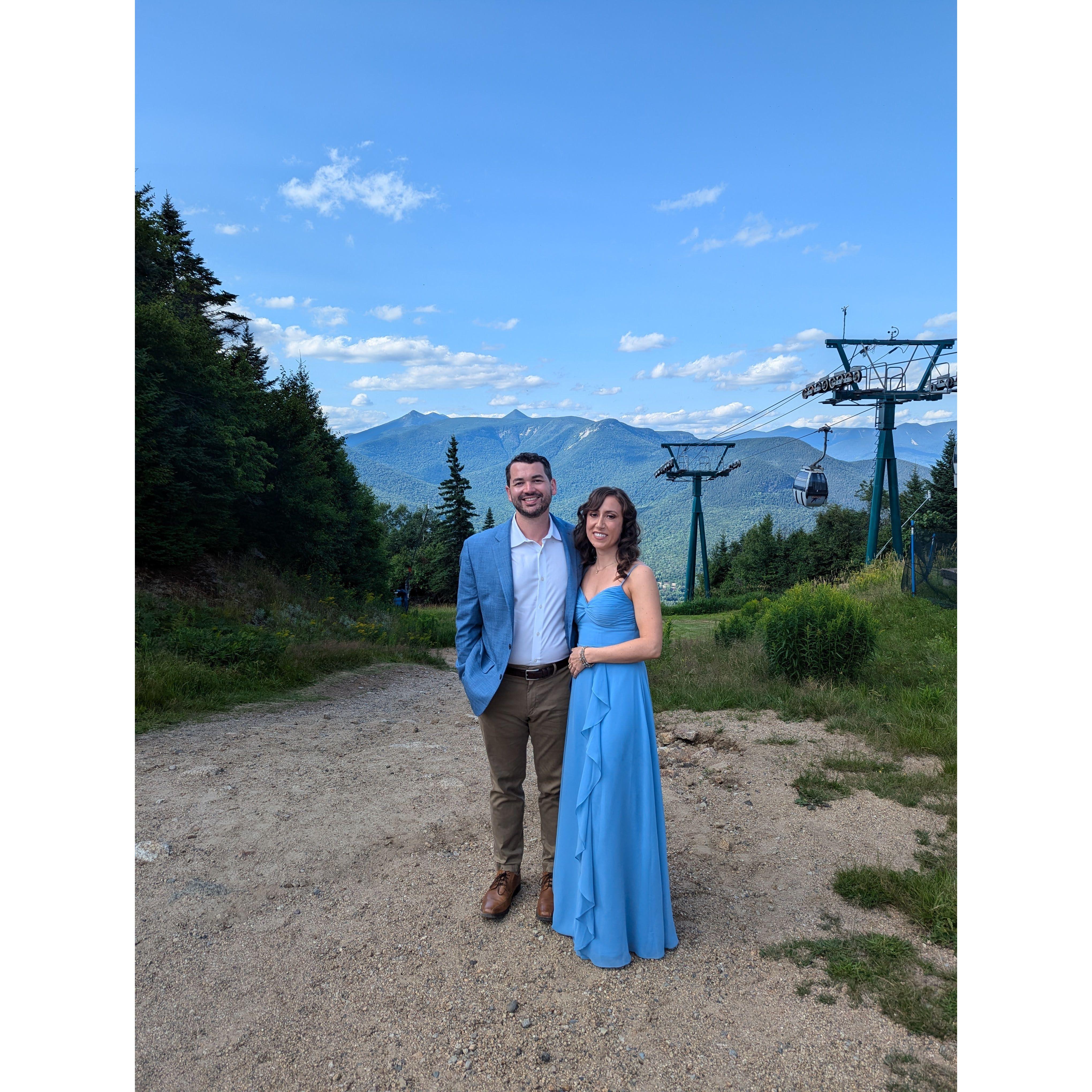Christian and Julianne's wedding, July 2024.