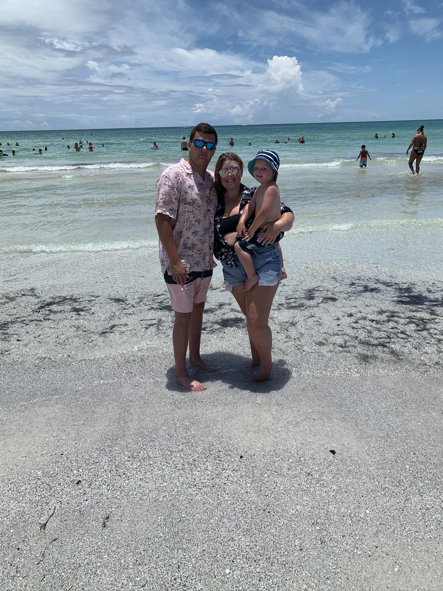 One of many beach trips