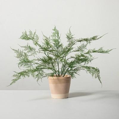 18.5" Faux Fern Potted Plant - Hearth & Hand™ with Magnolia