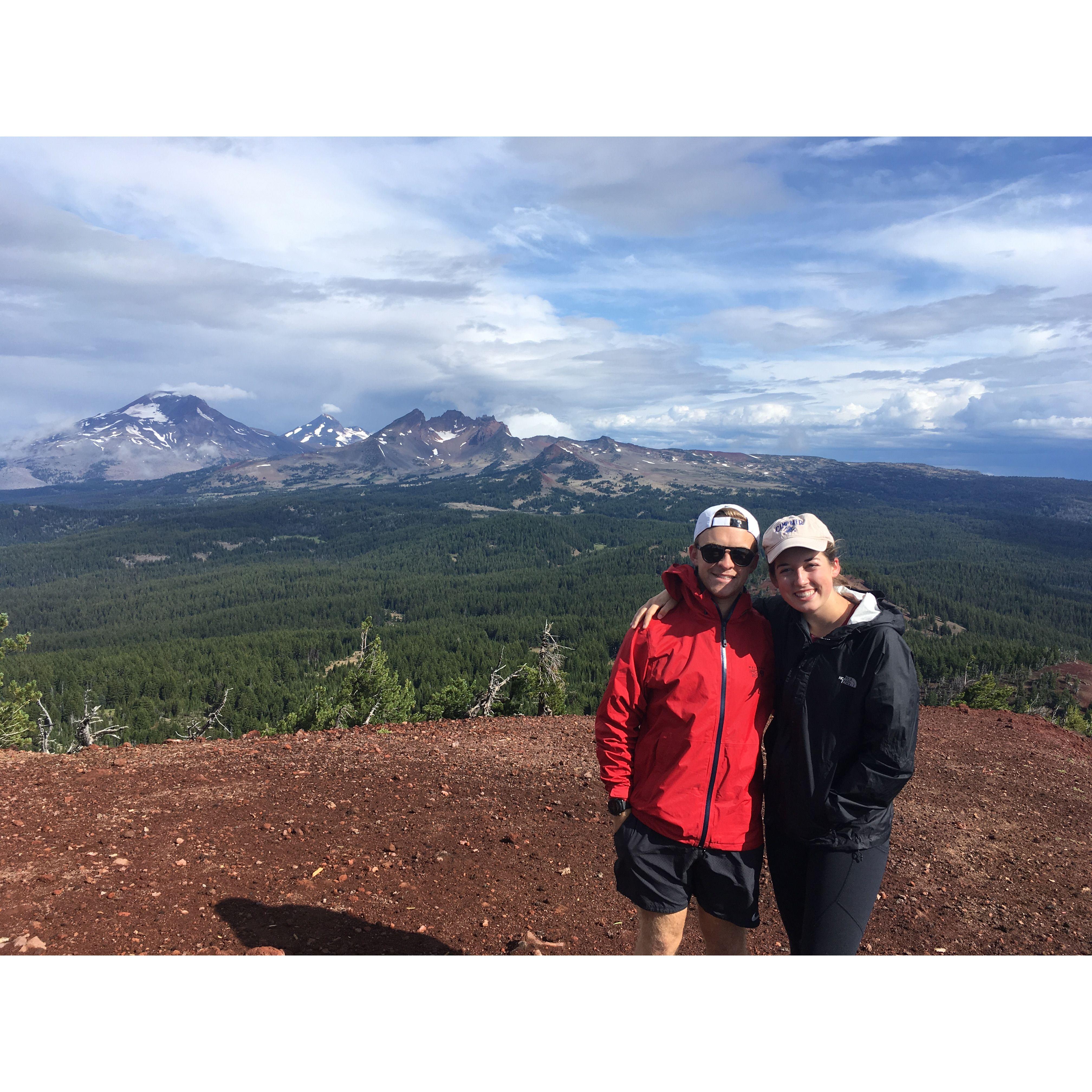Our first time hiking Tumalo Mountain after Julia moved to Bend in the summer of 2019. One of our favorite local hikes, we climbed Tumalo on the day we got engaged.