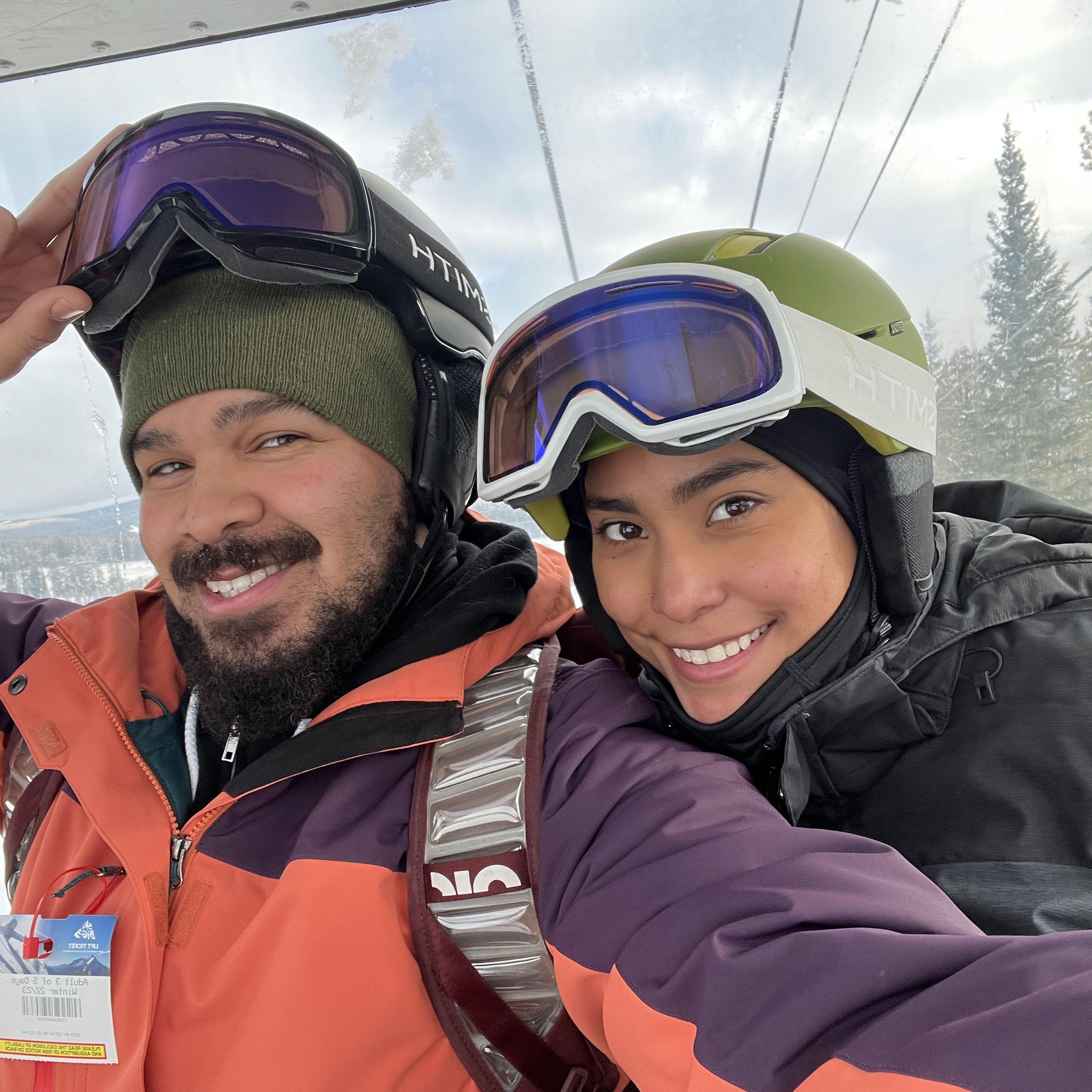 2023: First snowboard trip in Canada