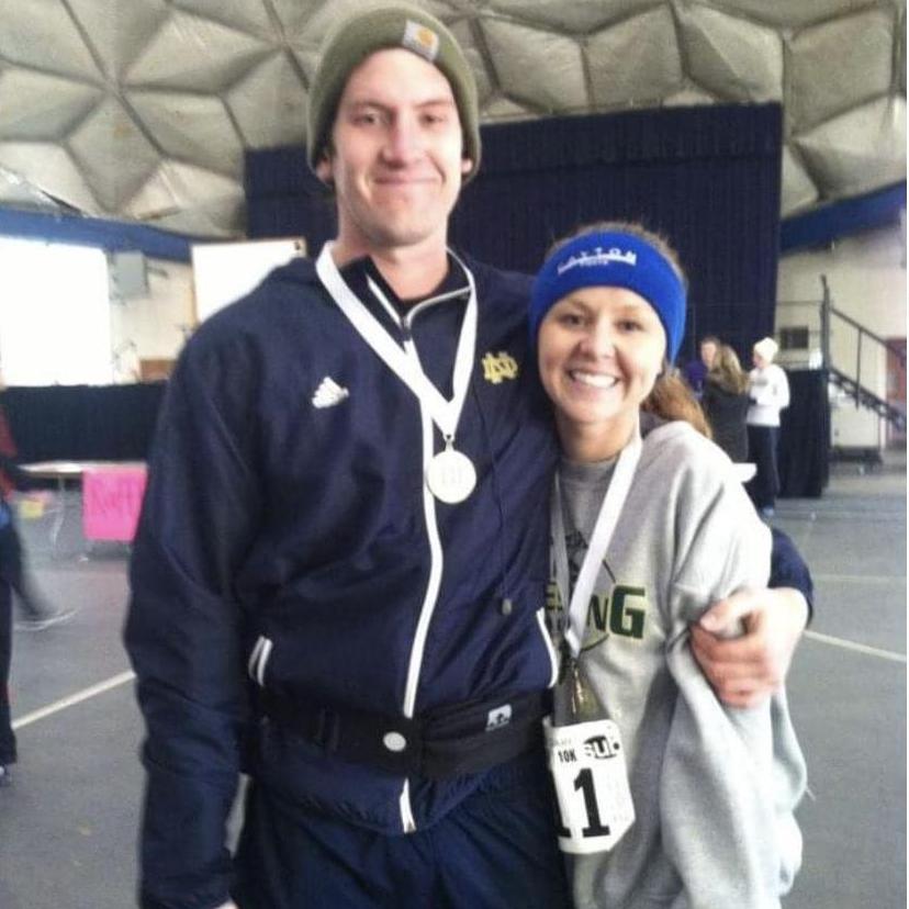 March 2015: We ran the Holy Half Marathon at Notre Dame.