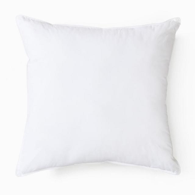 Feather Pillow Insert, Standard Set, White