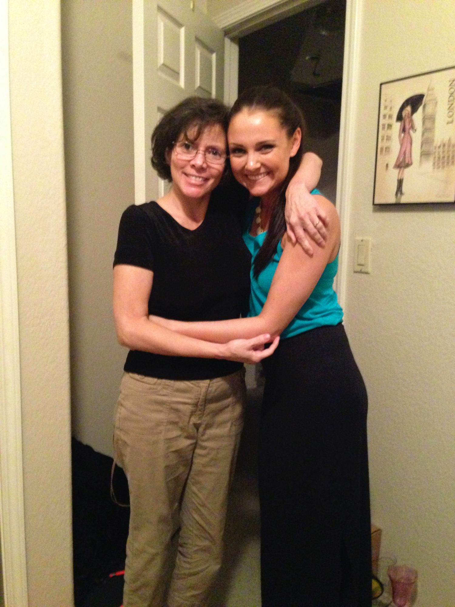 Cecily and her mom Veronica