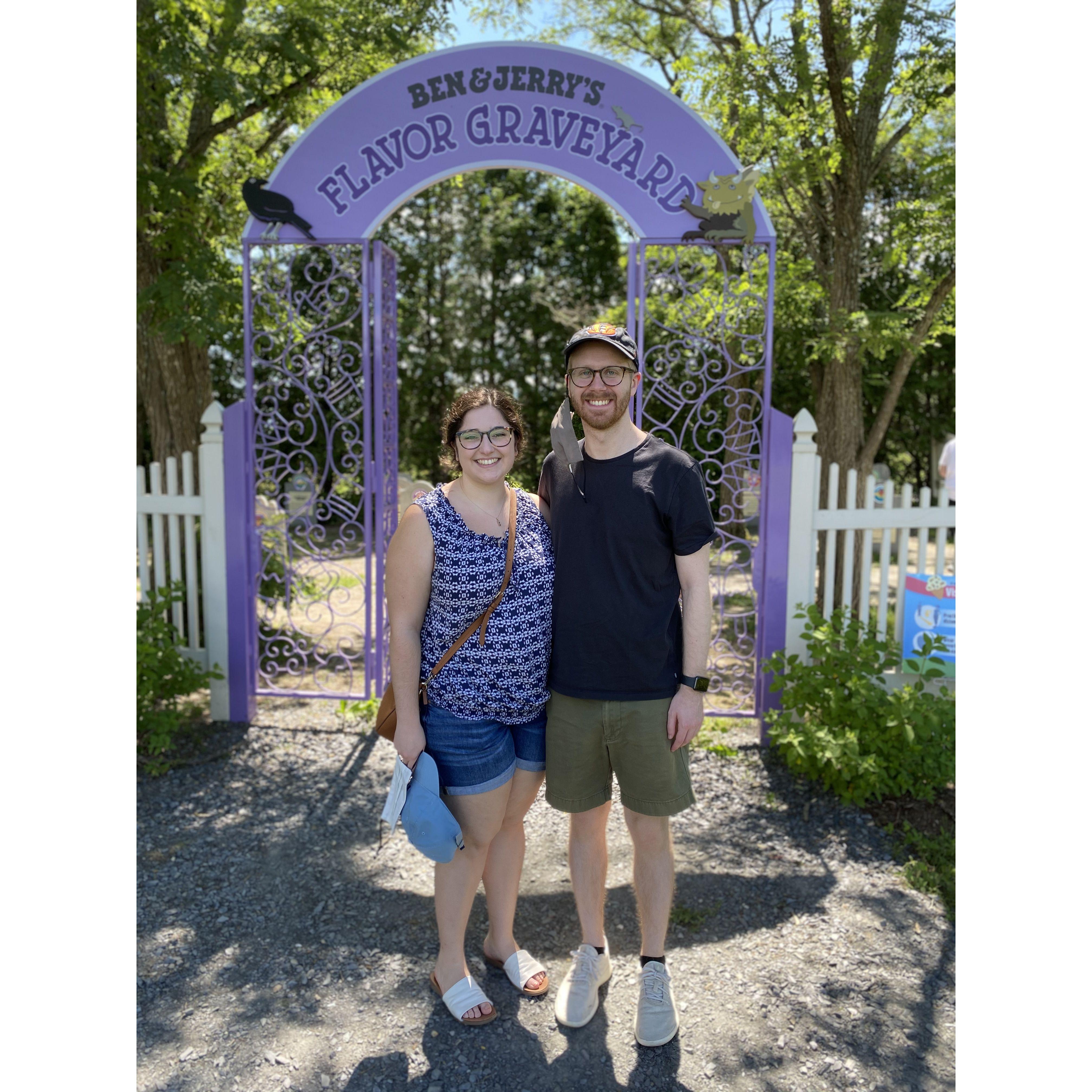 Ben & Jerry's Factory, Waterbury, VT July 2020