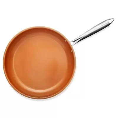 Gotham™ Steel Stainless Steel Nonstick Copper Frying Pan