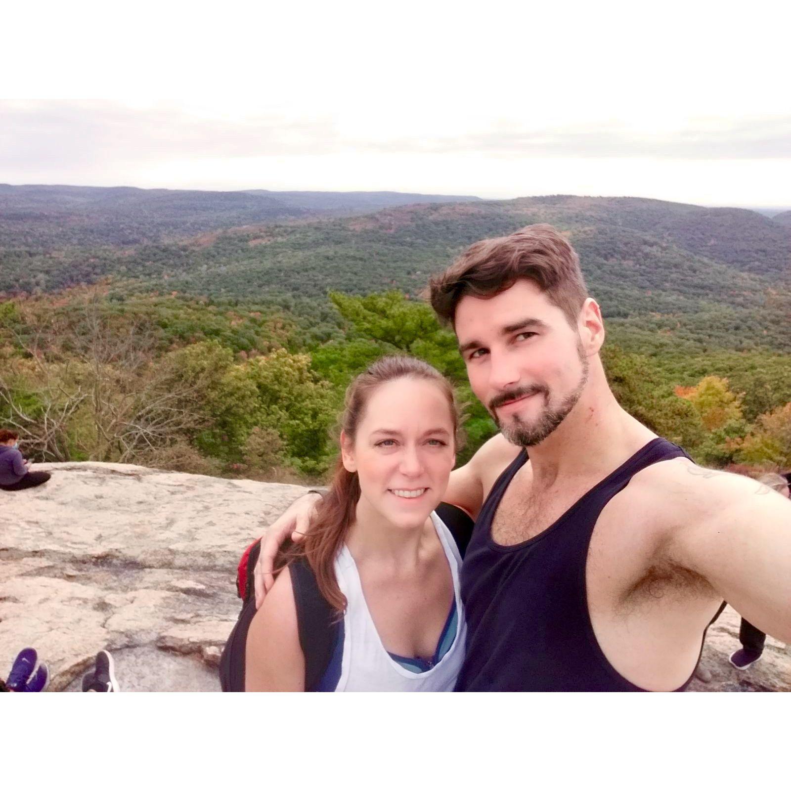 Hiking Bear Mtn, 2020