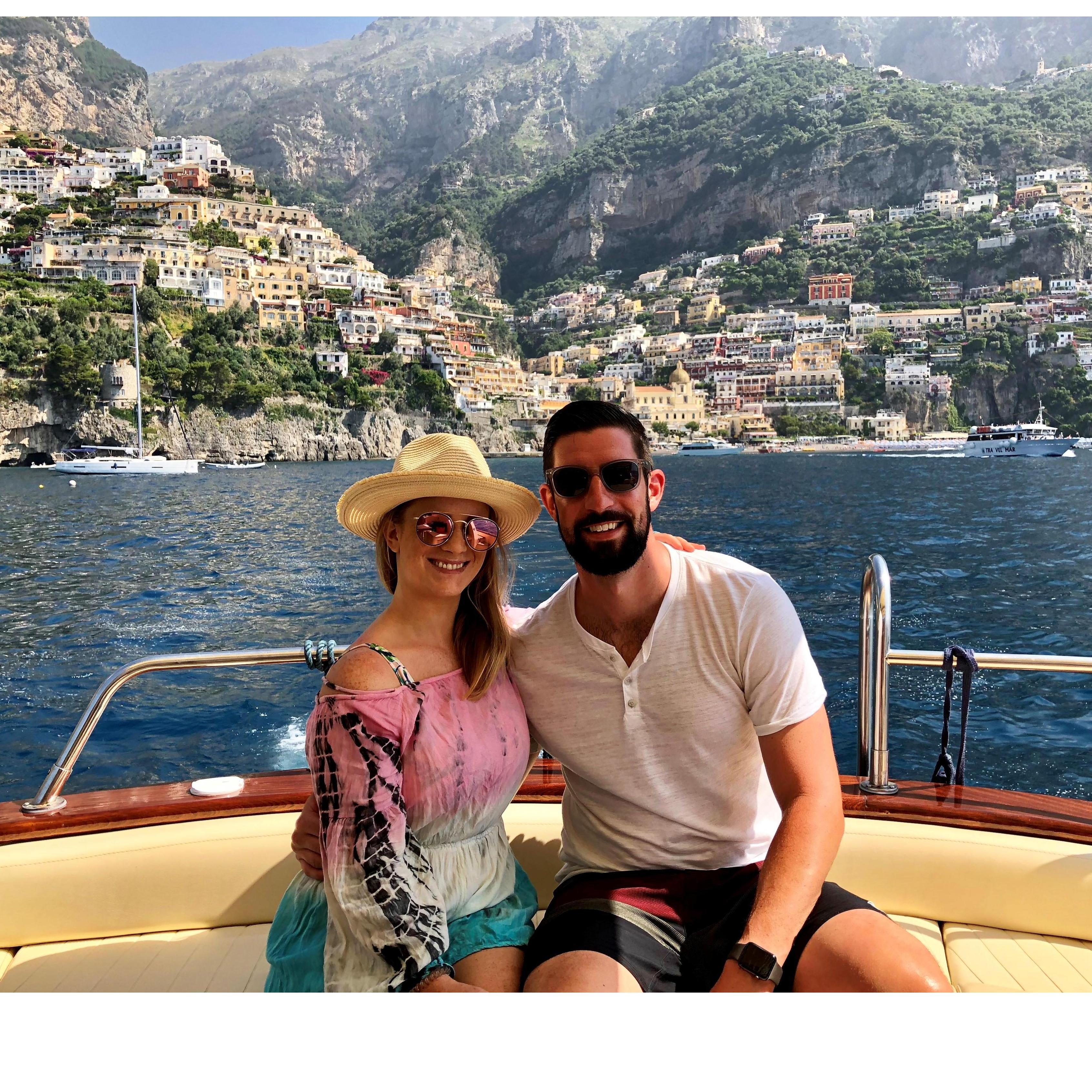 Taking in Positano, Amalfi Coast, Italy
